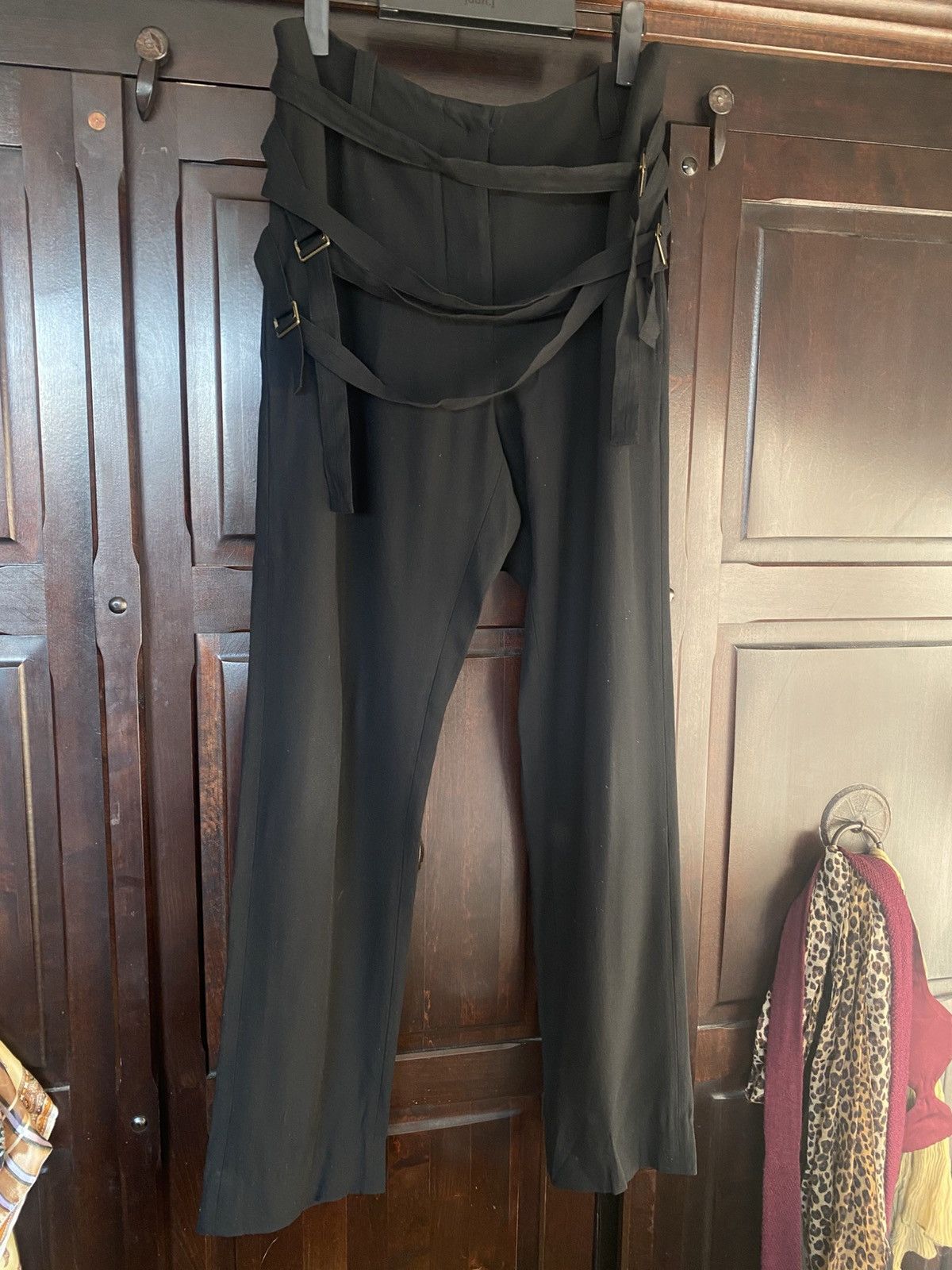 Ann Demeulemeester Ann Demeulemeester SS2003 bondage pants Size 28" / US 6 / IT 42 - 1 Thumbnail
