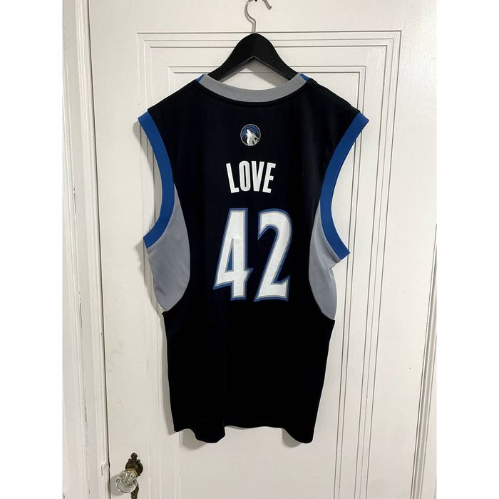 Adidas throwback minnesota timberwolves kevin love jersey grailed
