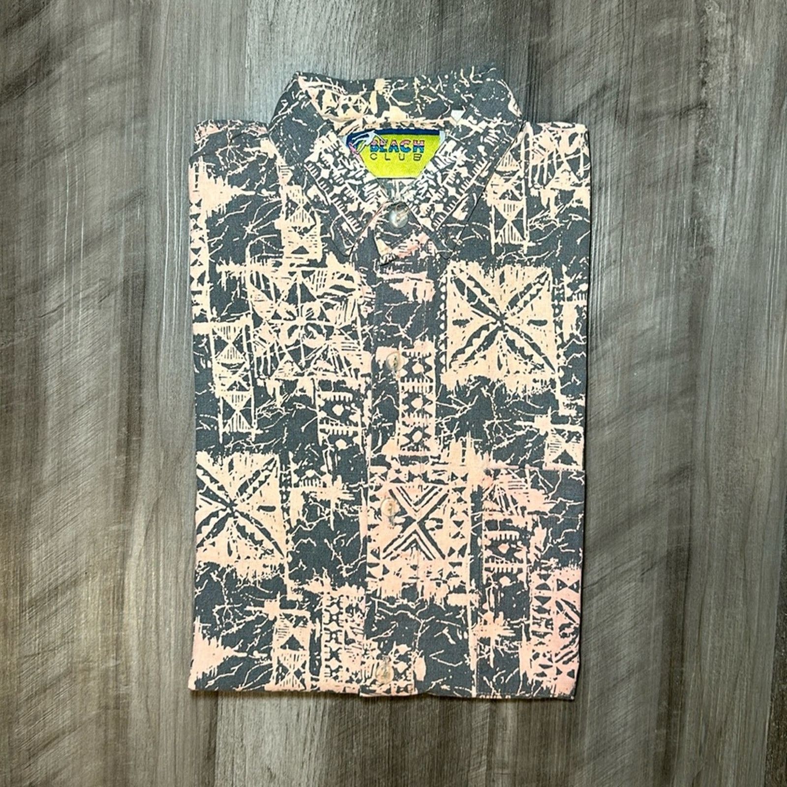 Other Beach Club Vintage 90s Short Sleeve Button Down - Small Size US S / EU 44-46 / 1 - 1 Thumbnail