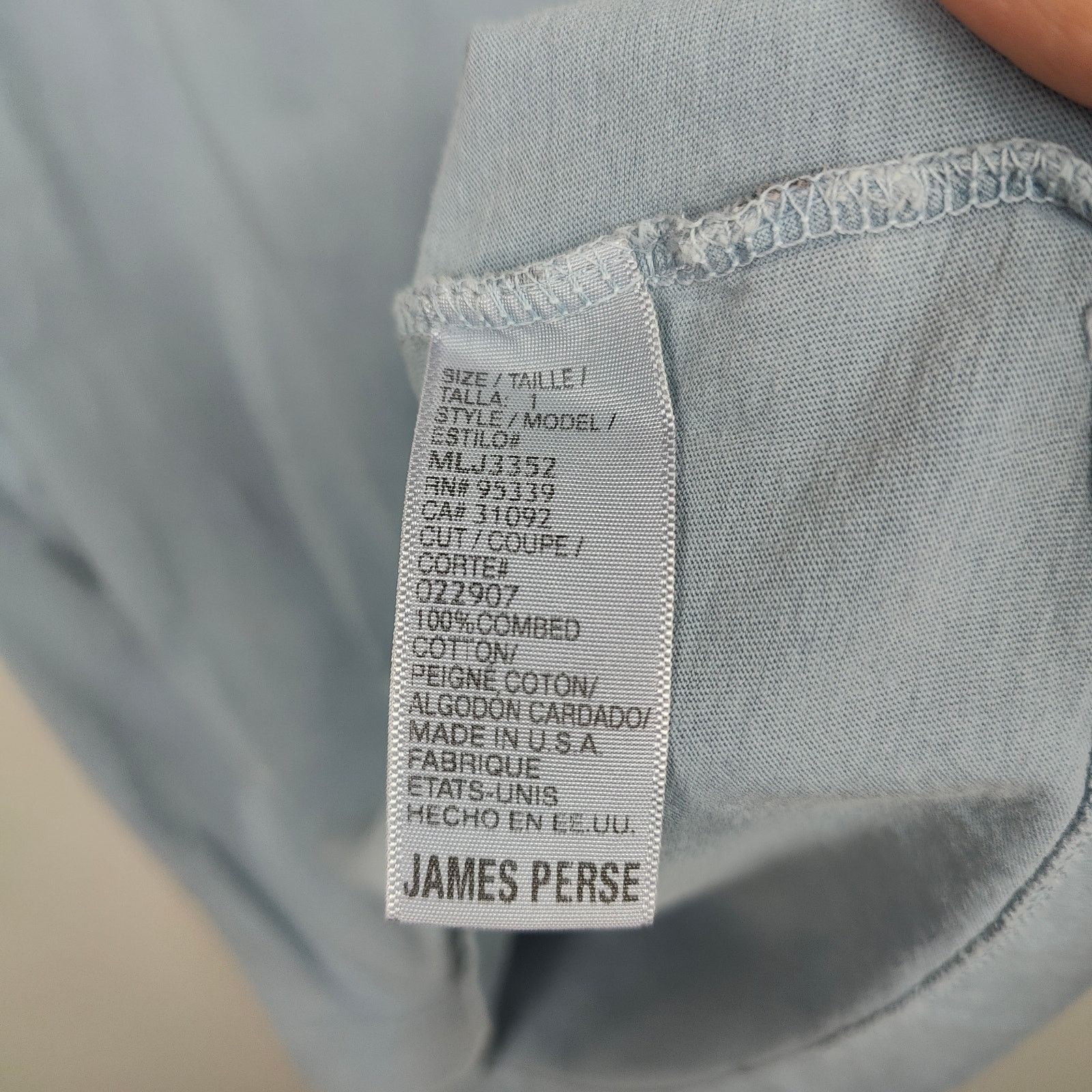 Other Standard James Perse Short Sleeve V-Neck T-Shirt 1 Small Size US S / EU 44-46 / 1 - 8 Thumbnail