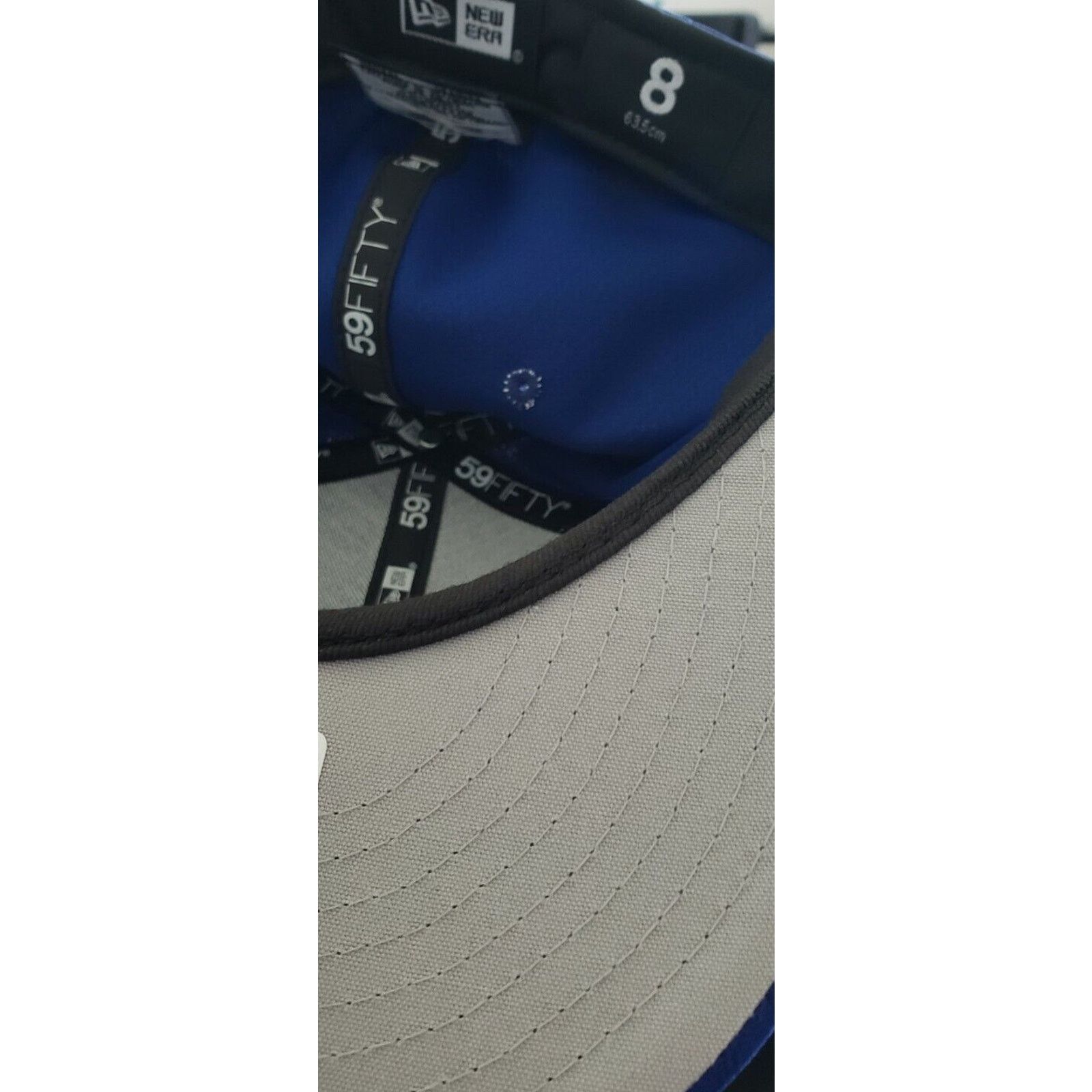 New Era Texas Rangers Hat 2023 Clubhouse Blue Size 8 5950 New Era Size ONE SIZE - 3 Thumbnail