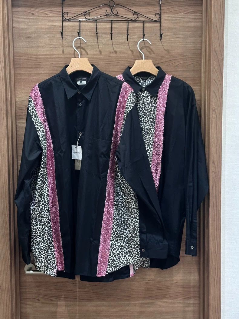 Comme des Garcons COMME des GARCONS leopard sequined shirt-2506 Size US L / EU 52-54 / 3 - 1 Thumbnail