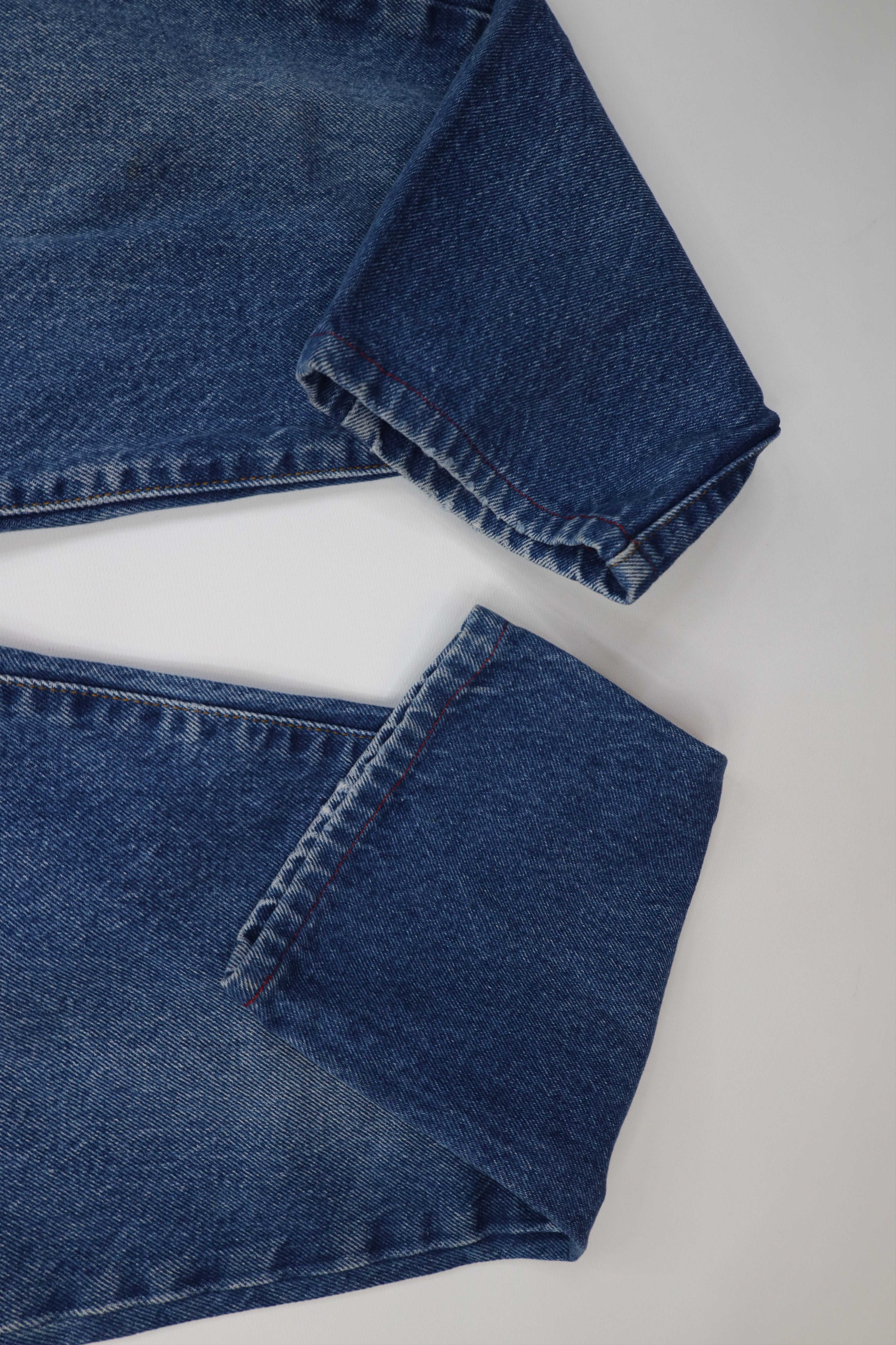 Levi's Vintage 80s 90s Levis 17505xx Relaxed Tapered Leg Jeans USA Size 29" - 6 Thumbnail