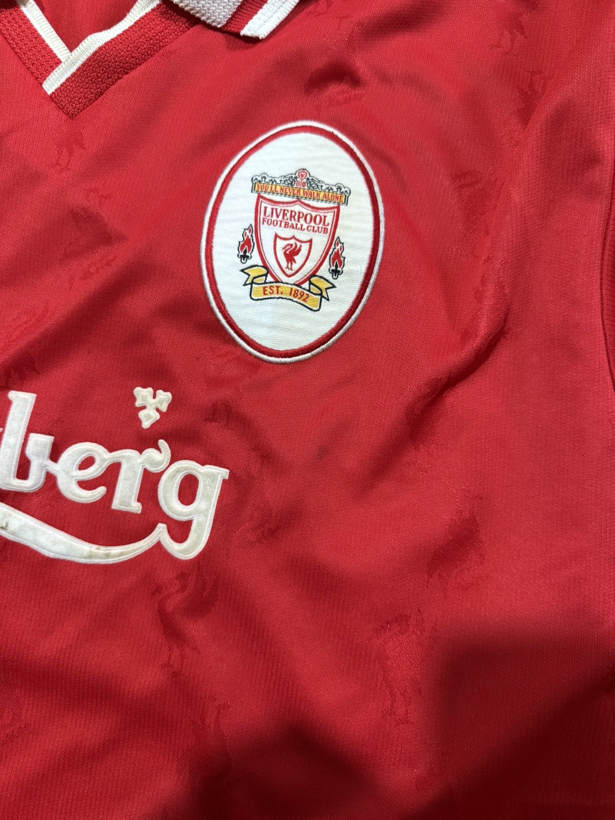 Reebok Reebok Liverpool 1996-1998 Home Soccer Jersey Size 42-44 Size US XXL / EU 58 / 5 - 13 Thumbnail