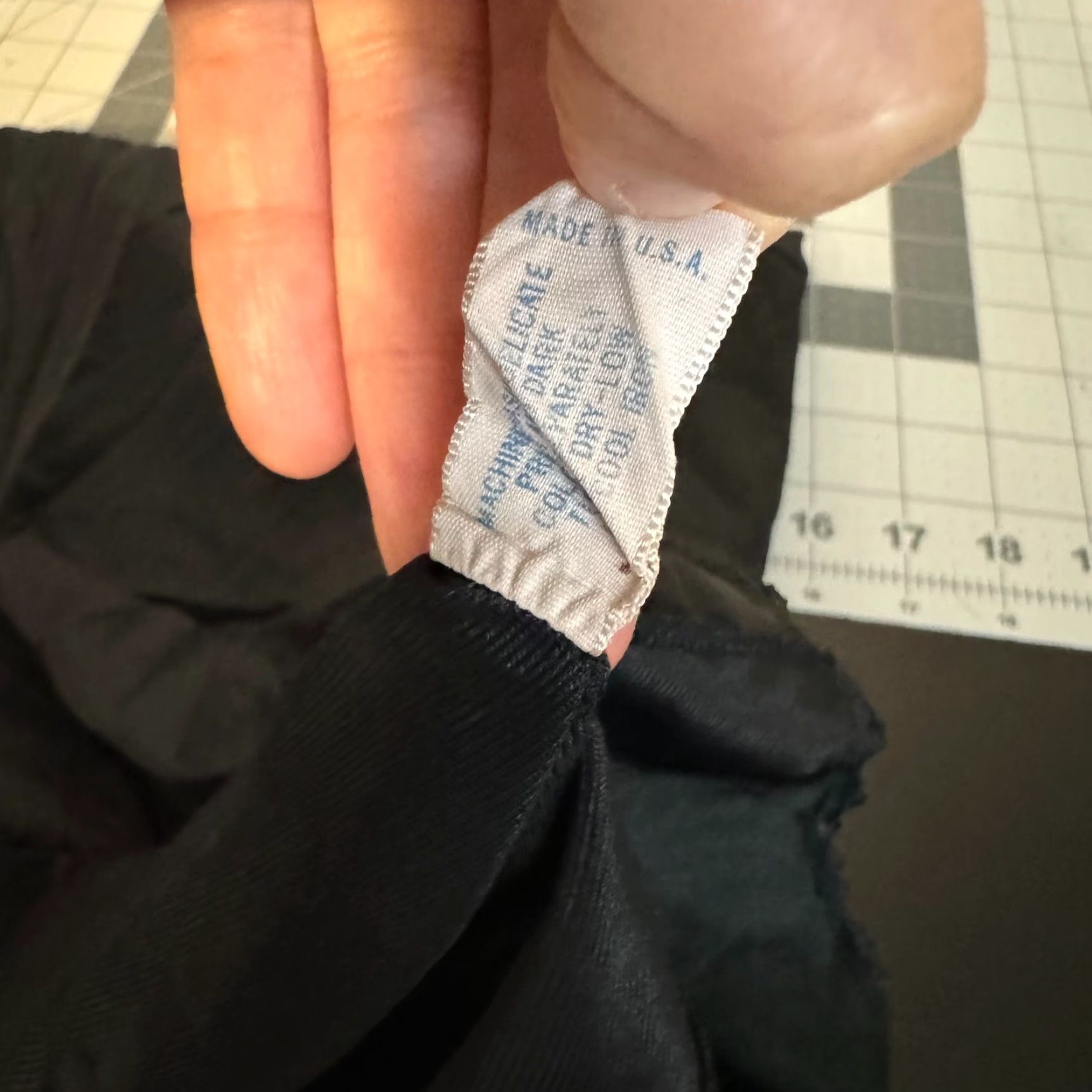 Vintage VINTAGE Vanity Fair Slip Dress L - Black Midi Lingerie 38 Medium Large Dress Size L / US 10 / IT 46 - 7 Thumbnail