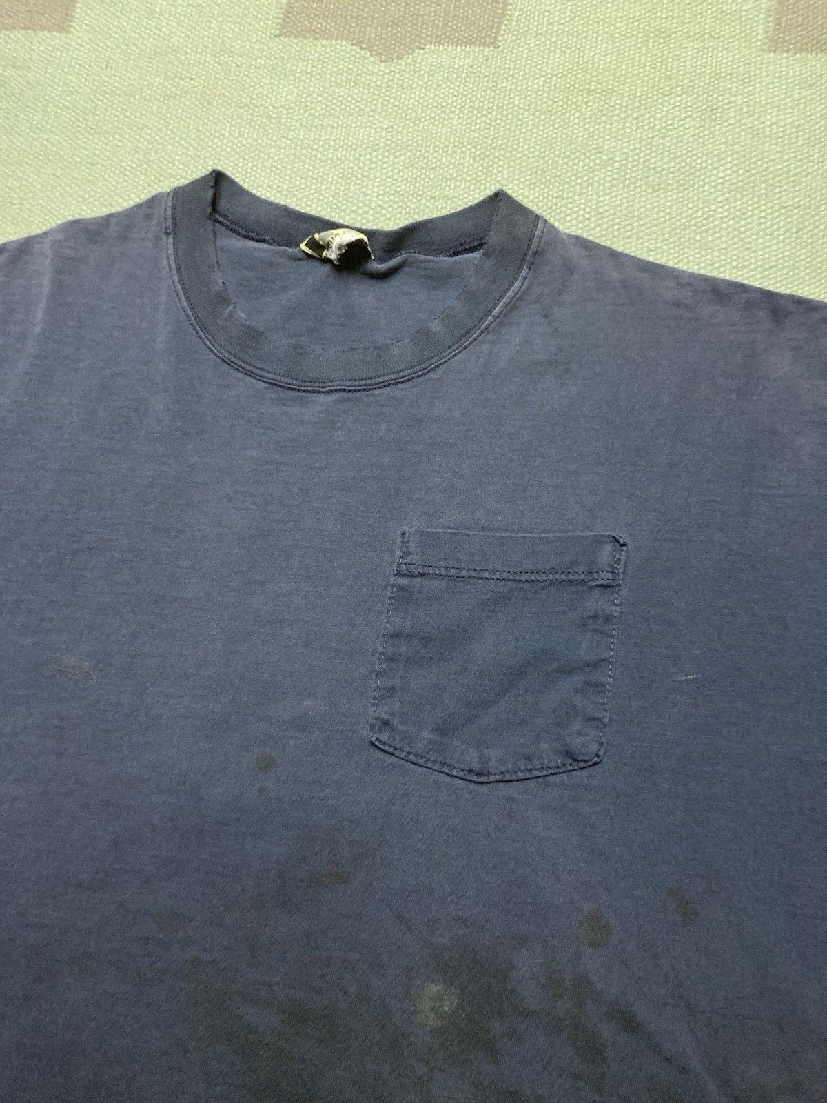 Russell Athletic × Vintage Russell athletic pocket t shirt blank grunge cotton boxy XL Size US XL / EU 56 / 4 - 5 Thumbnail
