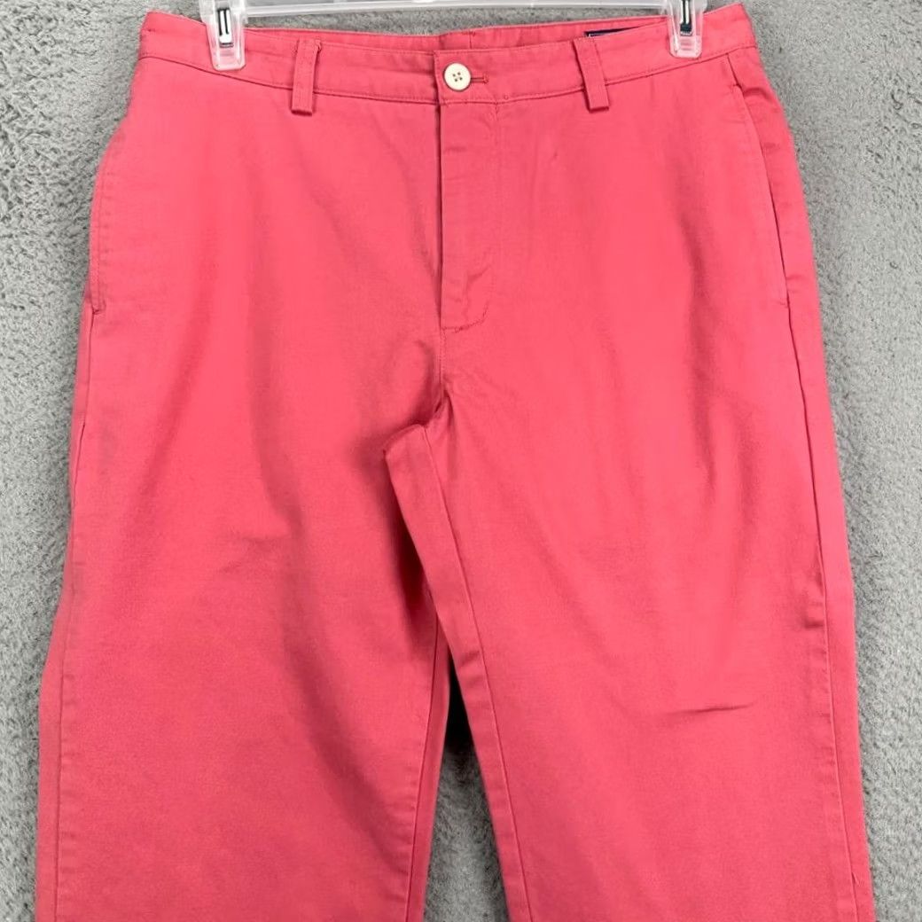 Vineyard Vines Vineyard Vines Khaki Pants Mens 32x30 Pink Flat Front Casual Straight Leg Pocket Pants Mens 32x30 Pink Flat Front Casual Straight Leg Pocket Womens? Size US 32 / EU 48 - 3 Thumbnail