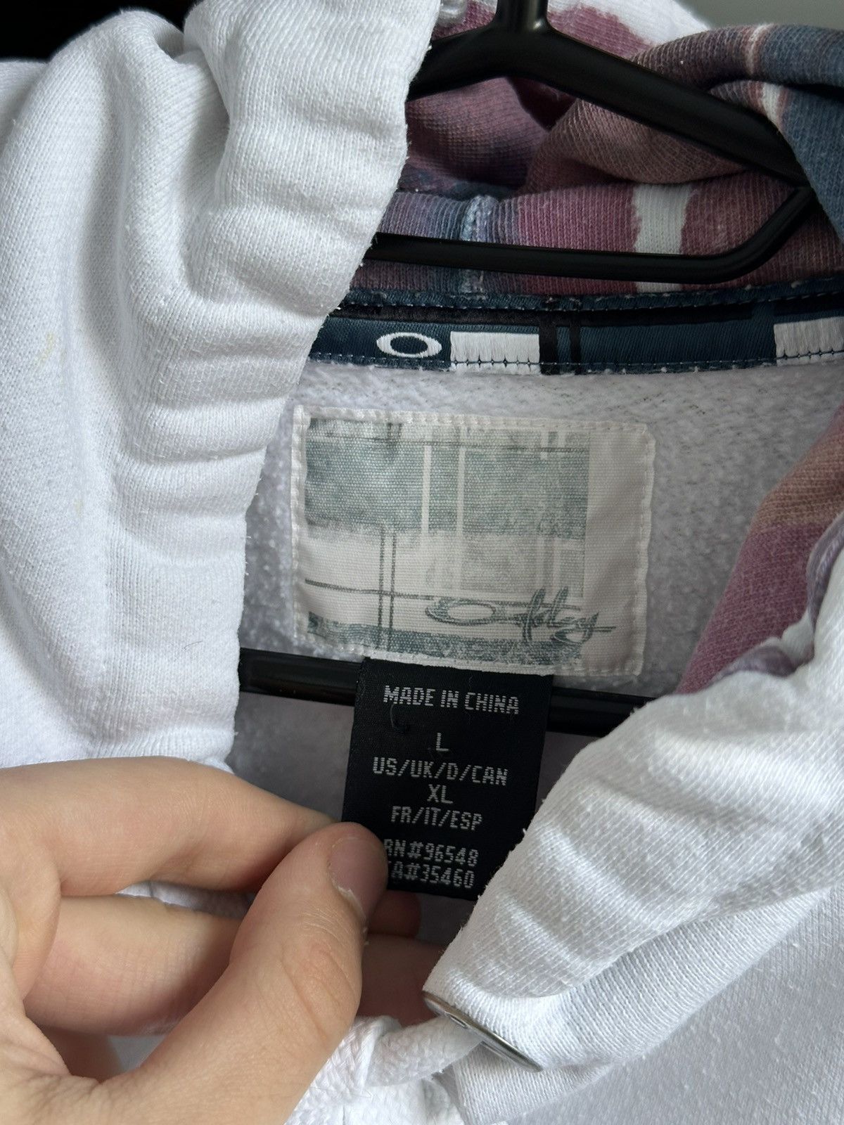 Oakley 🔥VINTAGE OAKLEY Y2K ZIP UP HOODIE🔥 Size US S / EU 44-46 / 1 - 9 Thumbnail