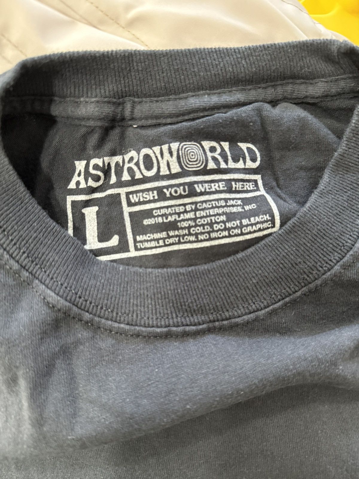 Travis Scott Travis Scott Astroworld Tour long sleeve Size US L / EU 52-54 / 3 - 5 Thumbnail