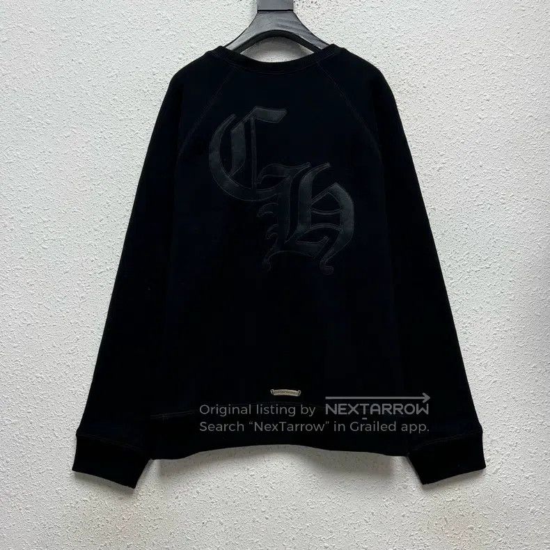 Chrome Hearts CHROME HEARTS Size L Black three-cross embroidered sweater Size US L / EU 52-54 / 3 - 2 Thumbnail