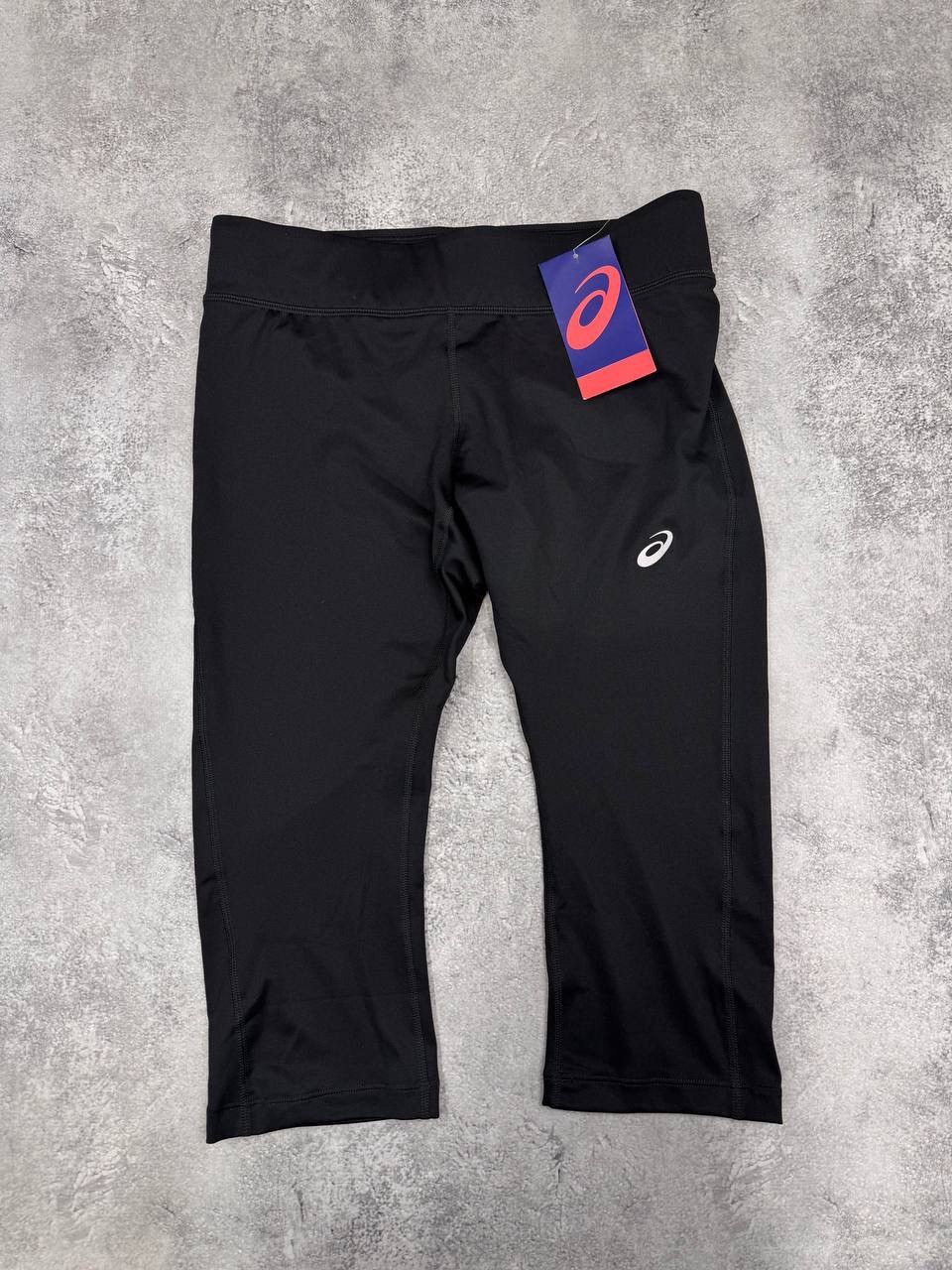 Asics ASICS Women NWT Running Knee Length Tights Black Size 26" / US 2 / IT 38 - 1 Thumbnail