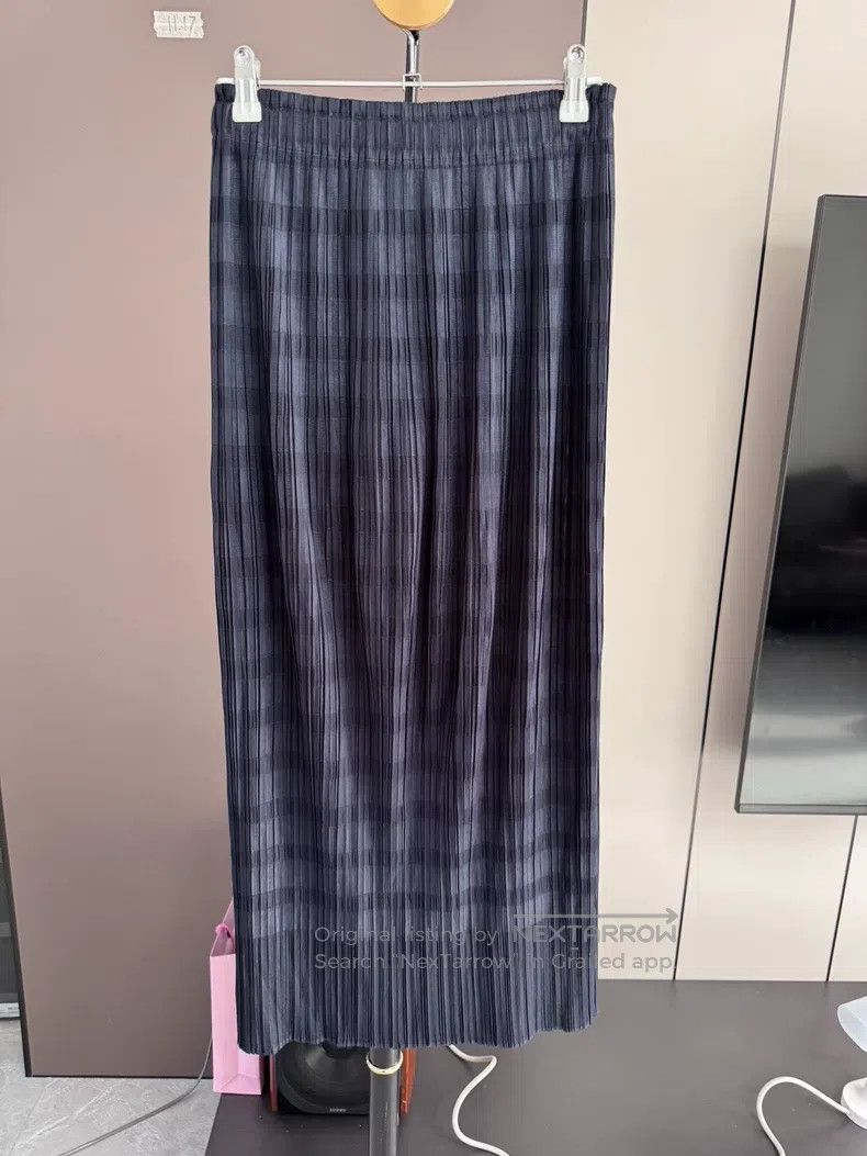 Issey Miyake Issey Miyake size:5 Horizontal Striped Wide Leg Pants Size 22" - 3 Thumbnail