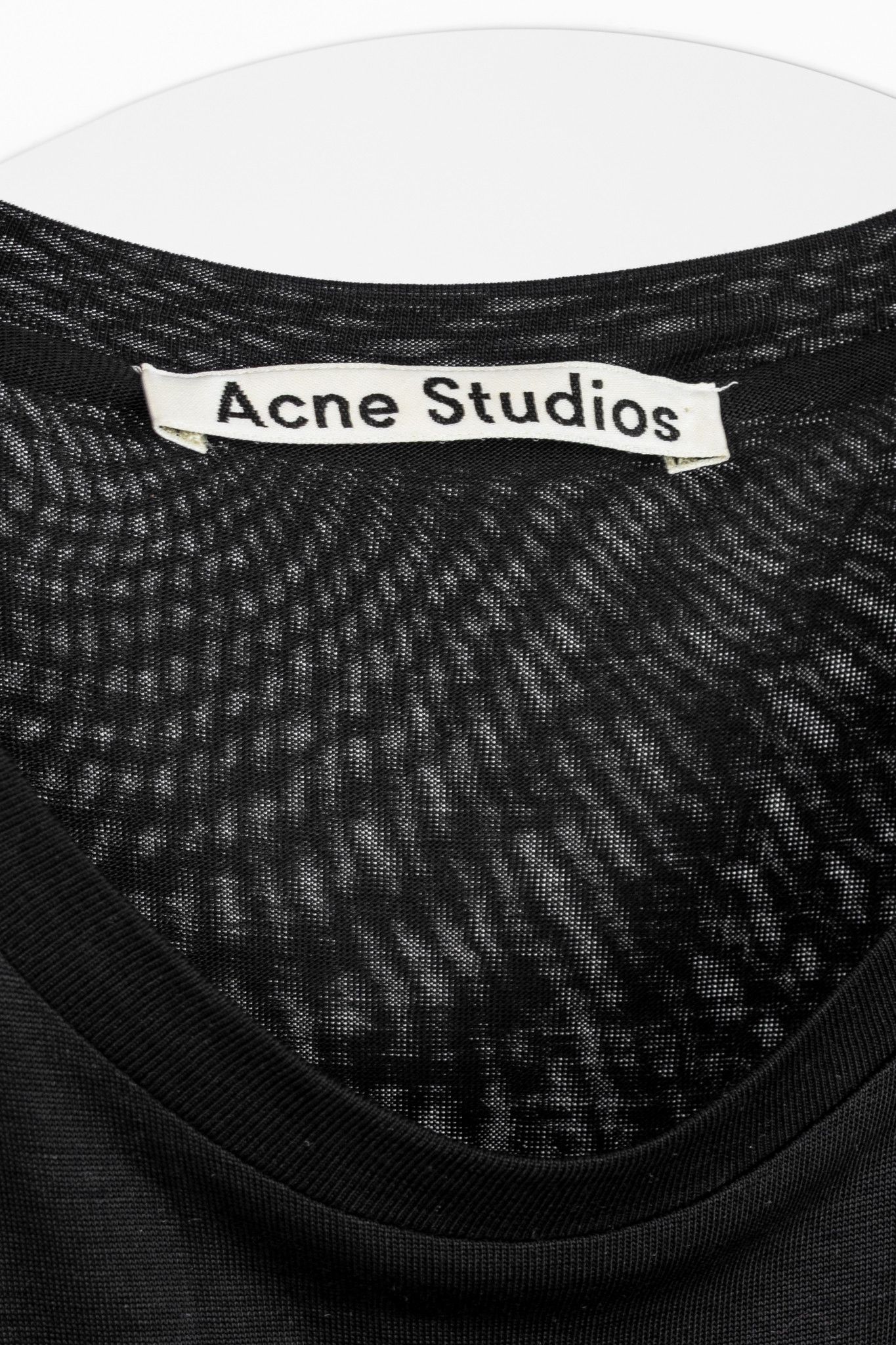 Acne Studios Acne Studios Ordelia Black Tencel Asymmetrical Tank Dress Size S / US 4 / IT 40 - 4 Thumbnail
