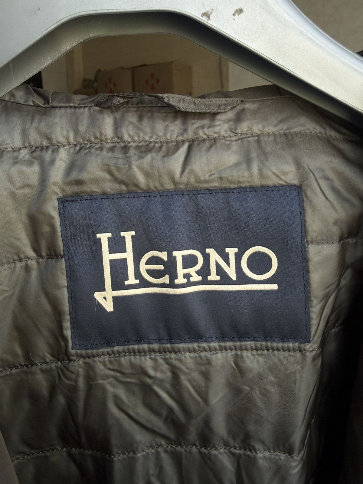 Herno HERNO Down Jacket Waterproof Down Padded men’s size EU 50 Size US M / EU 48-50 / 2 - 10 Thumbnail