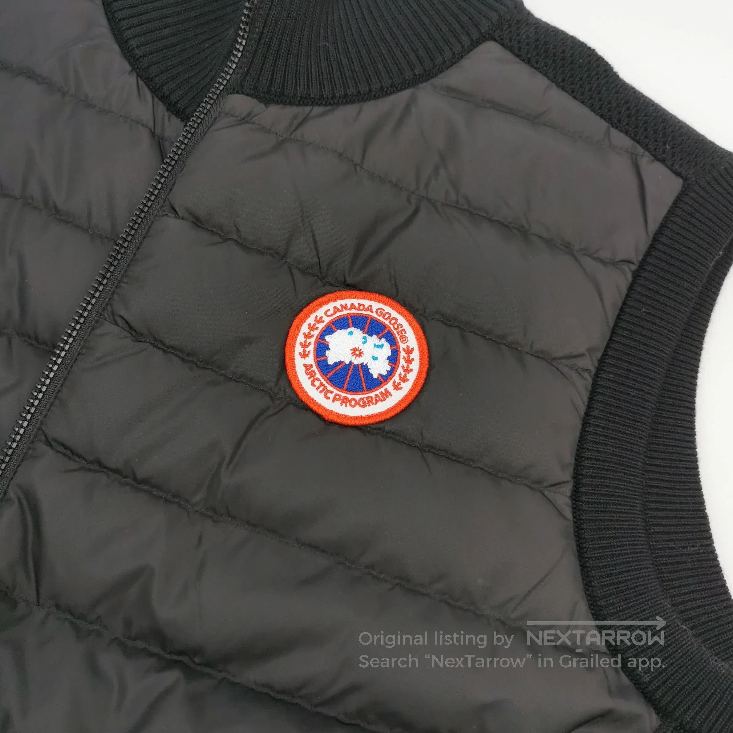 Canada Goose Canada Goose M Quilted Wool Panel Logo Vest. Size US M / EU 48-50 / 2 - 3 Thumbnail