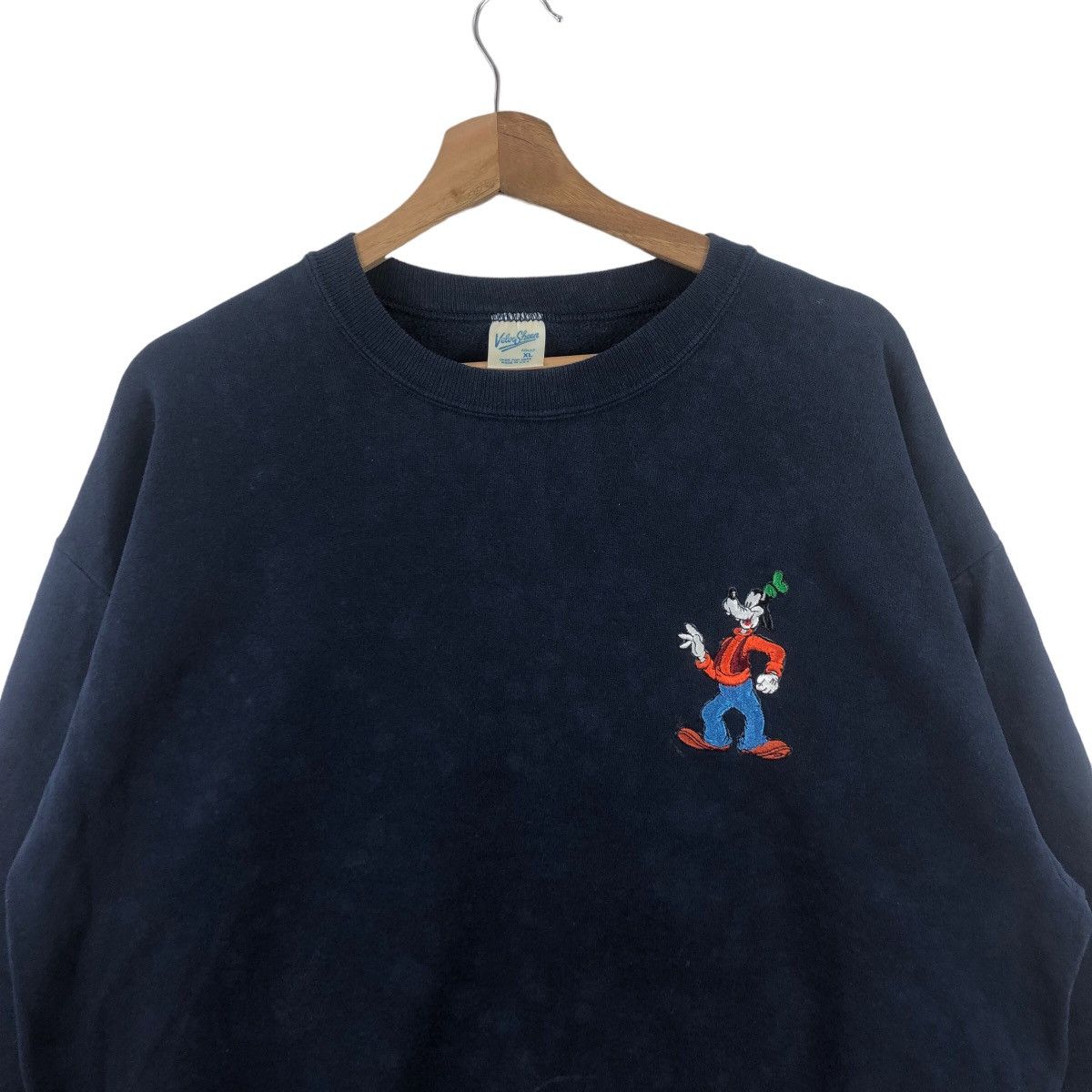 Vintage Vintage 90’ VELVA SHEEN Mickey Mouse Pluto Sweatshirt Size XL / US 12-14 / IT 48-50 - 3 Thumbnail