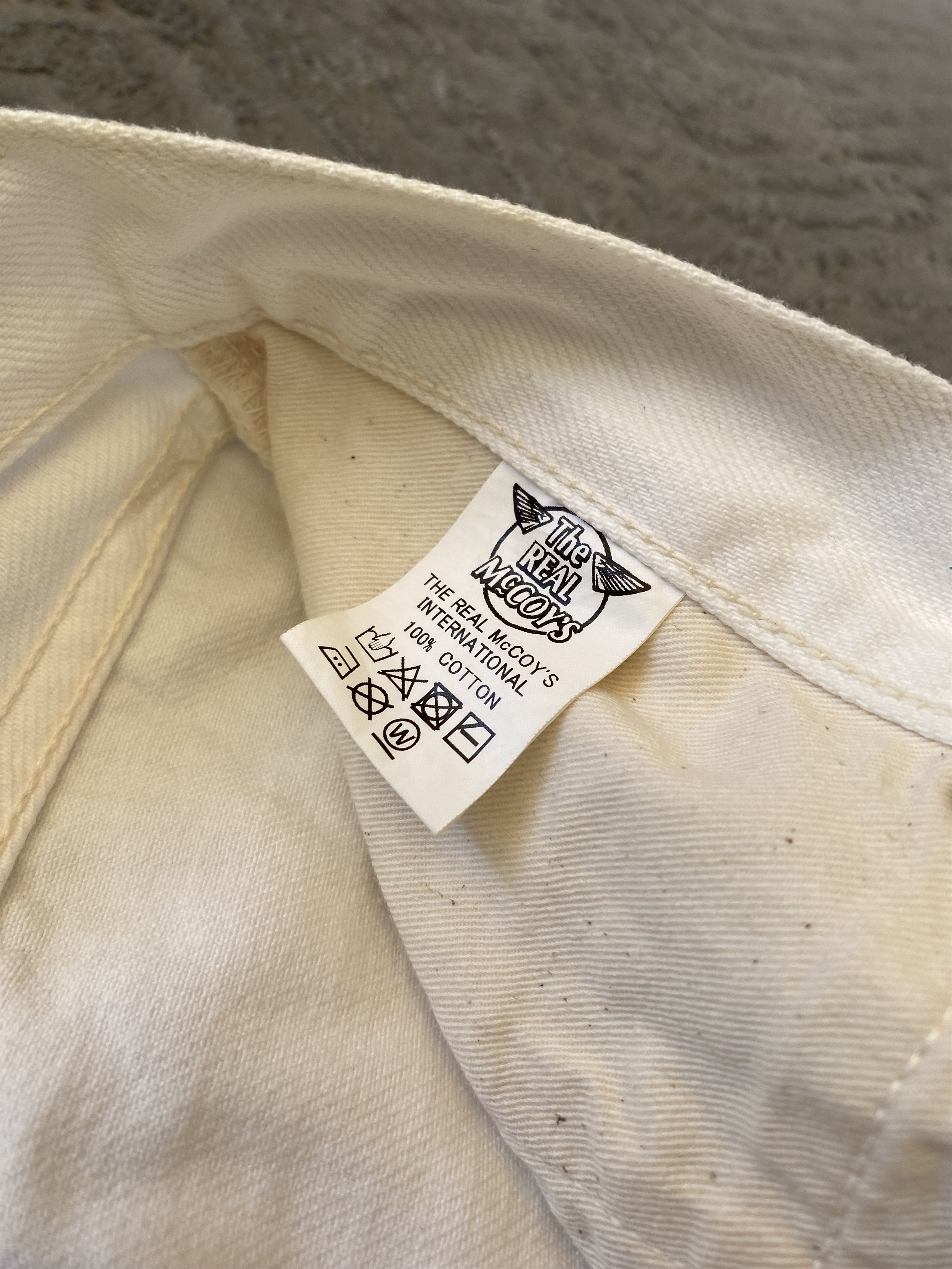 The Real McCoy's Joe McCoy Lot 991WH selvedge jeans Size US 32 / EU 48 - 6 Thumbnail