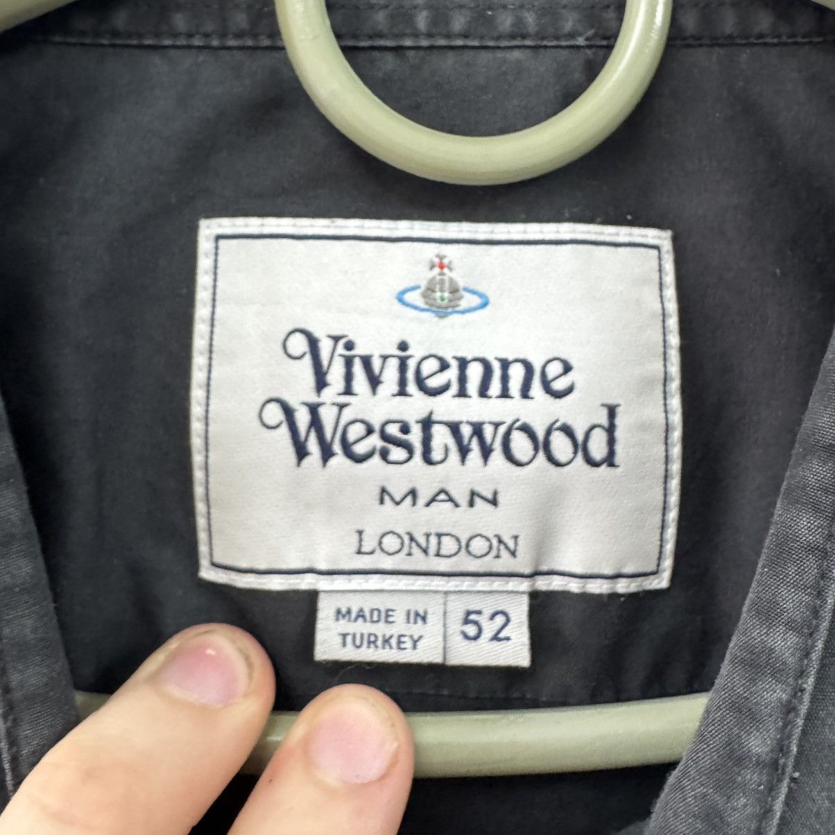 Vivienne Westwood Vivienne Westwood Shirt Orb Logo Button Up Size US L / EU 52-54 / 3 - 7 Thumbnail