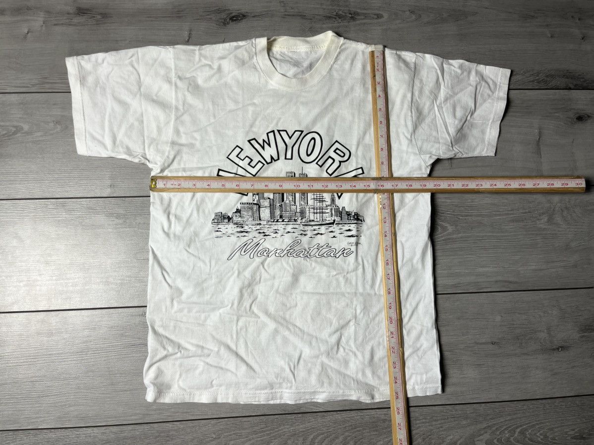 Band Tees New york Manhattan tshirt 1991 size Medium Size US M / EU 48-50 / 2 - 5 Thumbnail