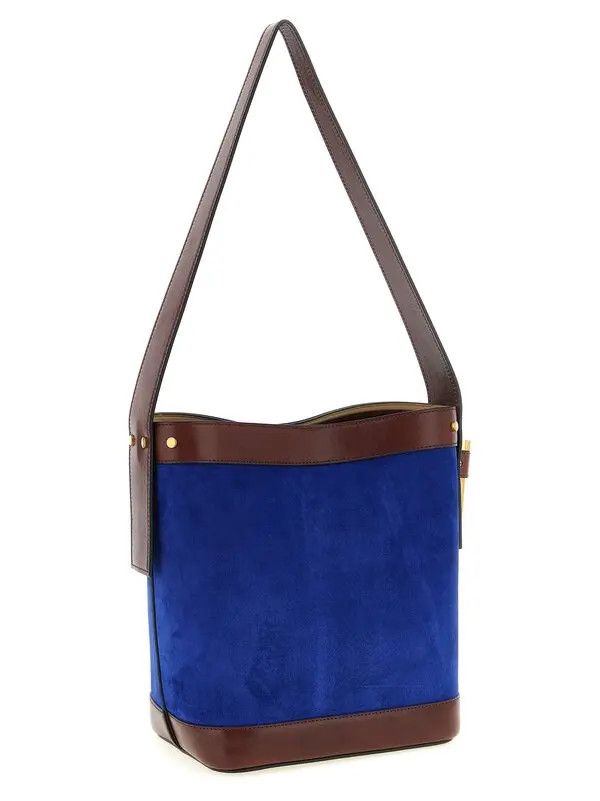 Versace ob2d0Lne0726 Size: OS / Pivot Small Bucket Bag in Blue Size ONE SIZE - 2 Thumbnail