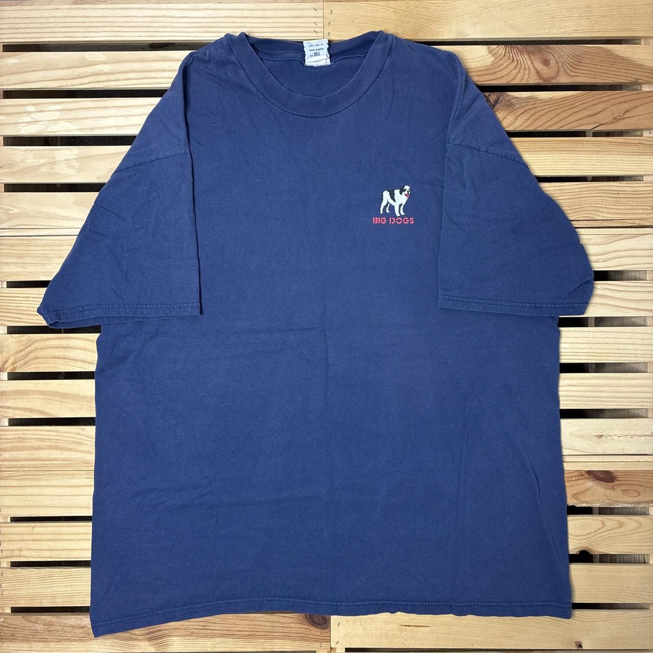 Big Dogs Vintage Big Dogs 1999 Navy Blue Classic Cops Tee Size 2XL Size US XXL / EU 58 / 5 - 2 Thumbnail