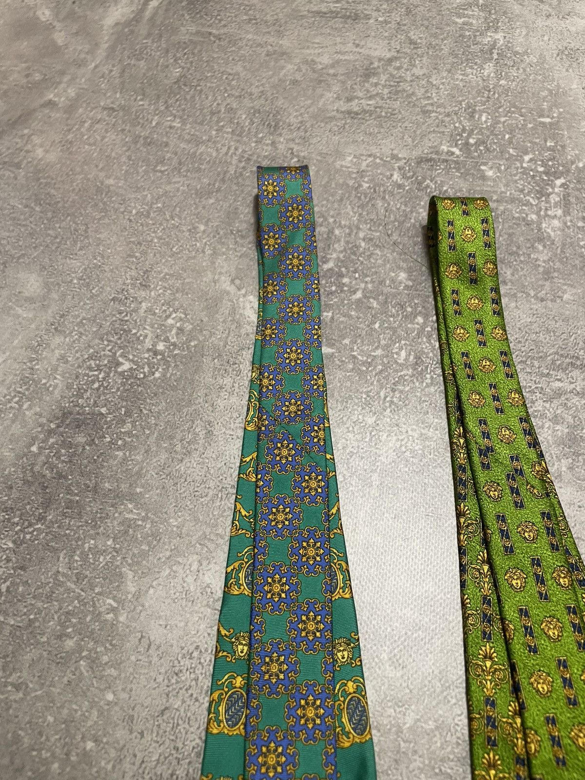 Versace x3 Vintage Gianni Versace Monogram Silk Ties Size ONE SIZE - 5 Thumbnail