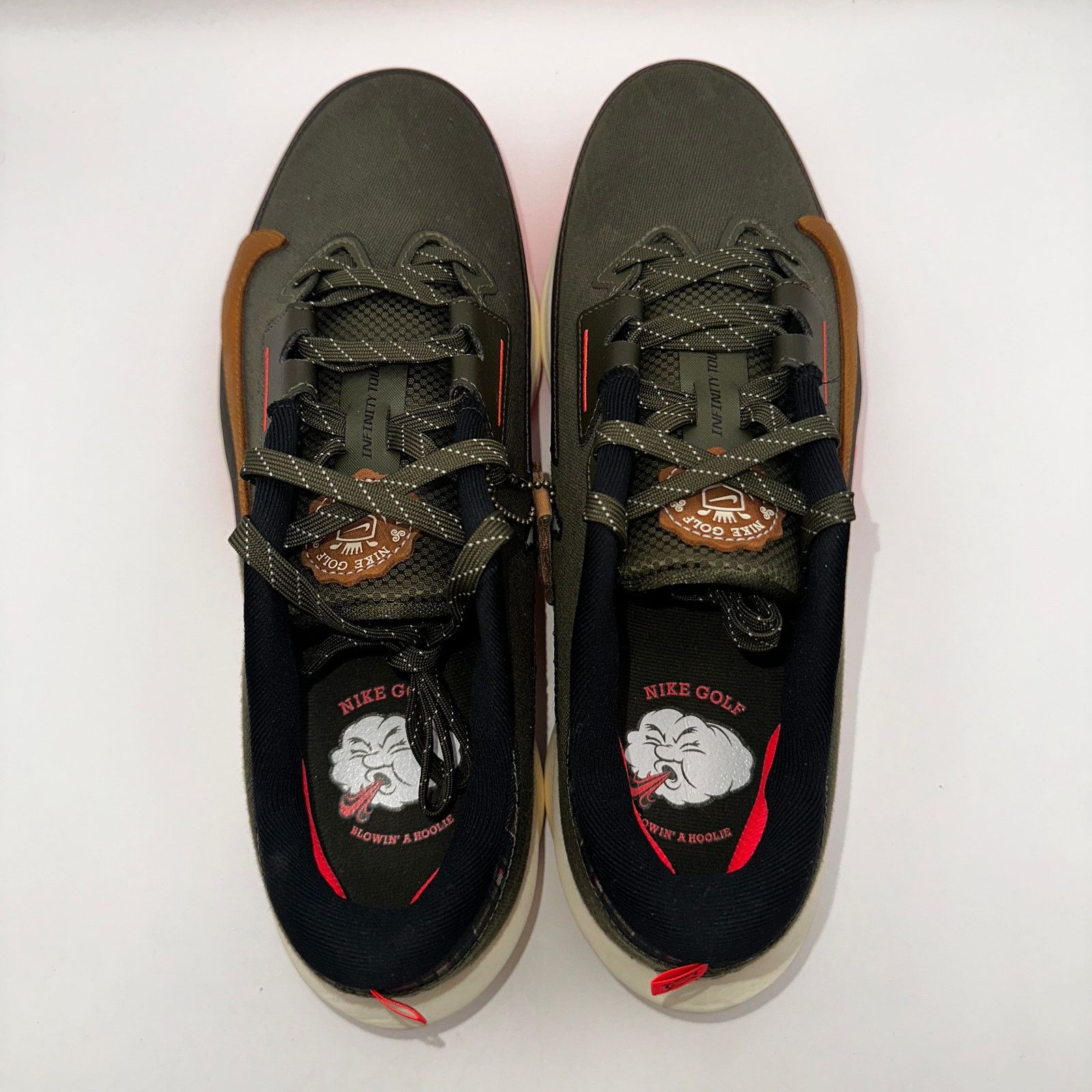 Nike Nike Men’s 9.5 Zoom Infinity Tour 2 NRG Golf Shoes Cargo Kha Size US 9.5 / EU 42-43 - 6 Thumbnail