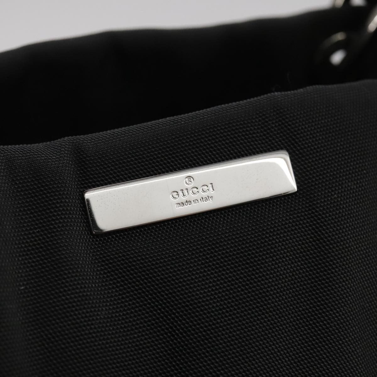 Gucci GUCCI Bamboo Hand Bag Nylon Black 002 002 Size ONE SIZE - 14 Thumbnail