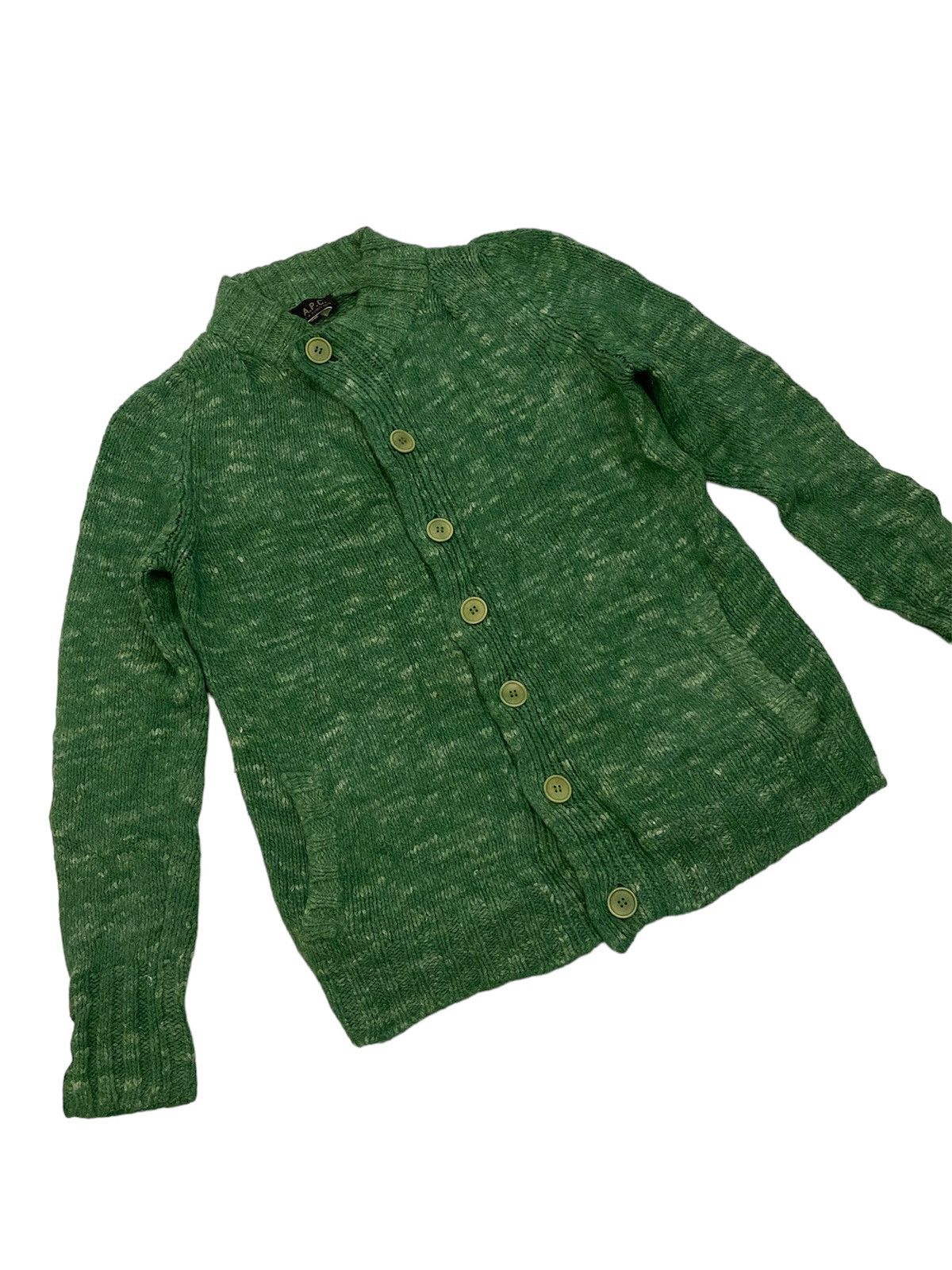 A.P.C. 🔥Luxurious A.P.C Knitwear Button Ups Jacket Size US M / EU 48-50 / 2 - 2 Thumbnail