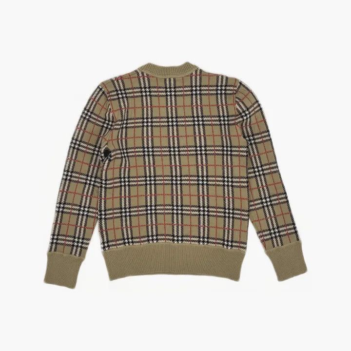 Burberry Burberry Burberry Classic Check Merino Wool Sweater for Me Size US XS / EU 42 / 0 - 3 Thumbnail