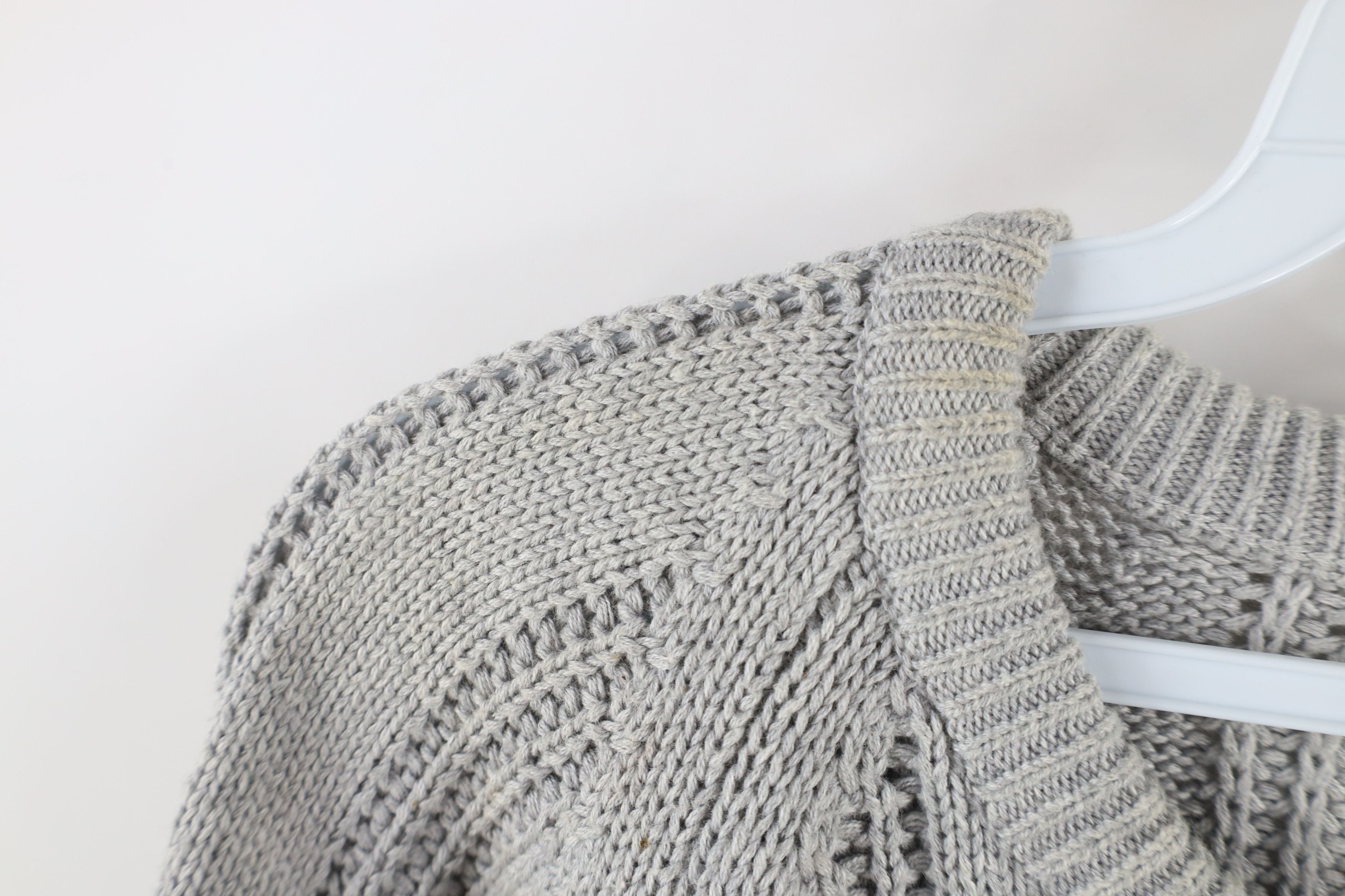 Vintage Vintage 90s Streetwear Chunky Ribbed Knit Sweater Size US M / EU 48-50 / 2 - 7 Thumbnail