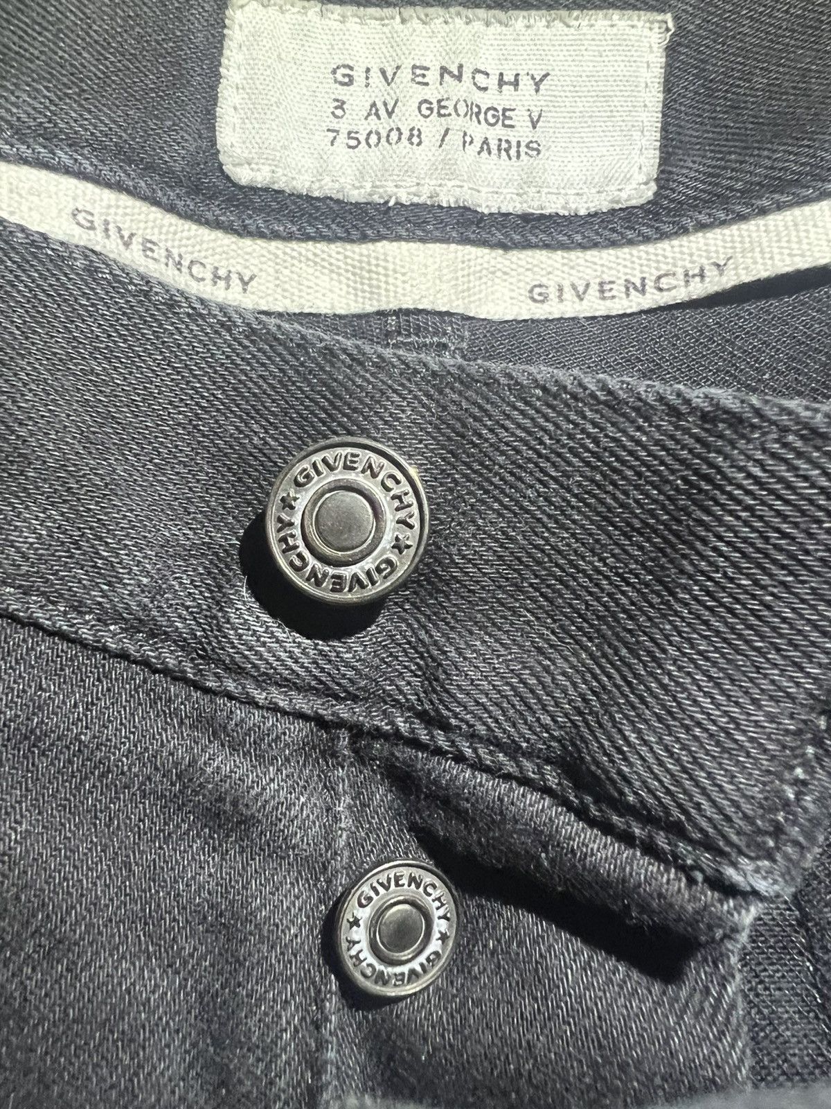 Givenchy Givenchy Slim Fit Classic Jean Size US 31 - 4 Thumbnail