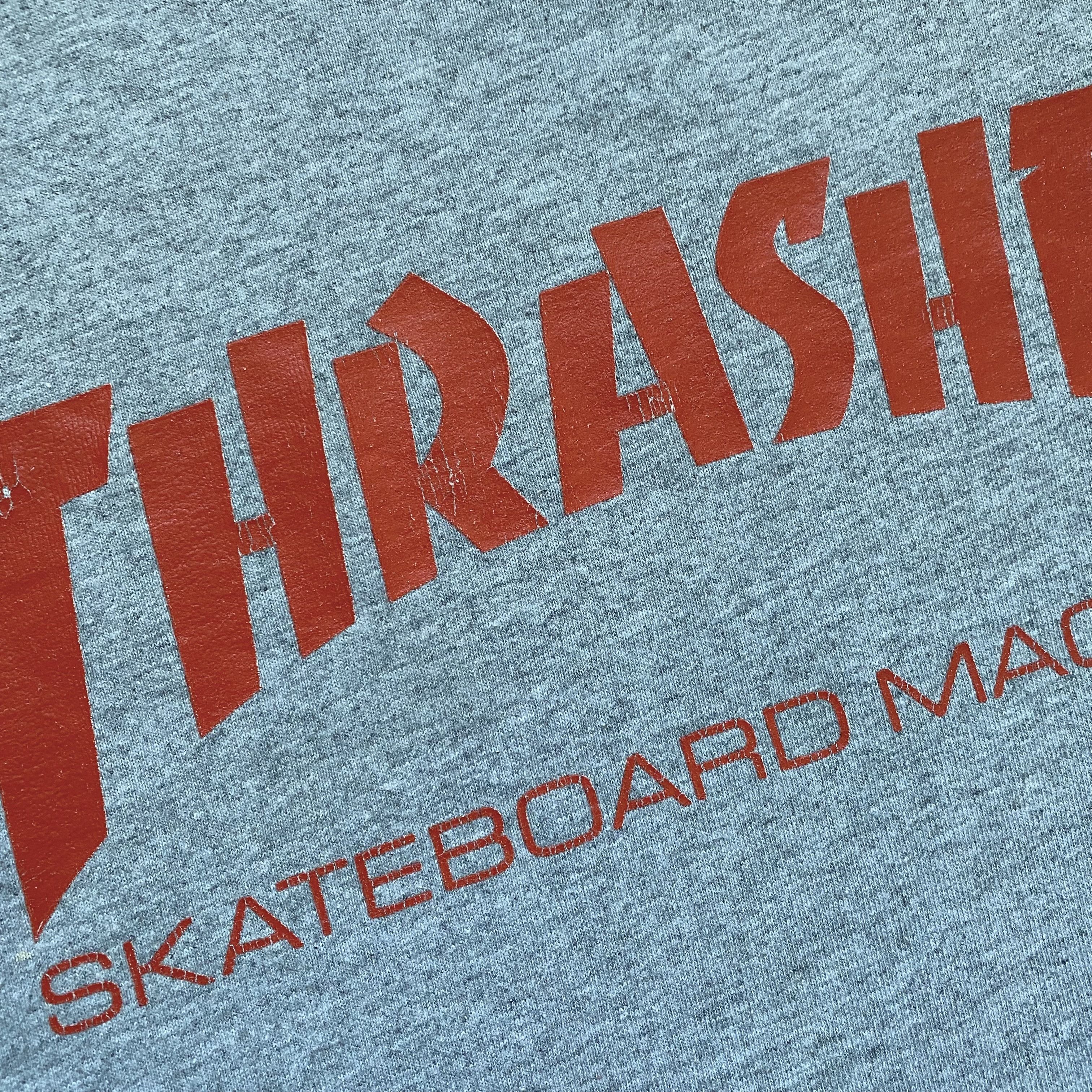 Thrasher 🛹 Vintage THRASHER Skateboard tee Surf Style Rip Curl Size US L / EU 52-54 / 3 - 4 Thumbnail