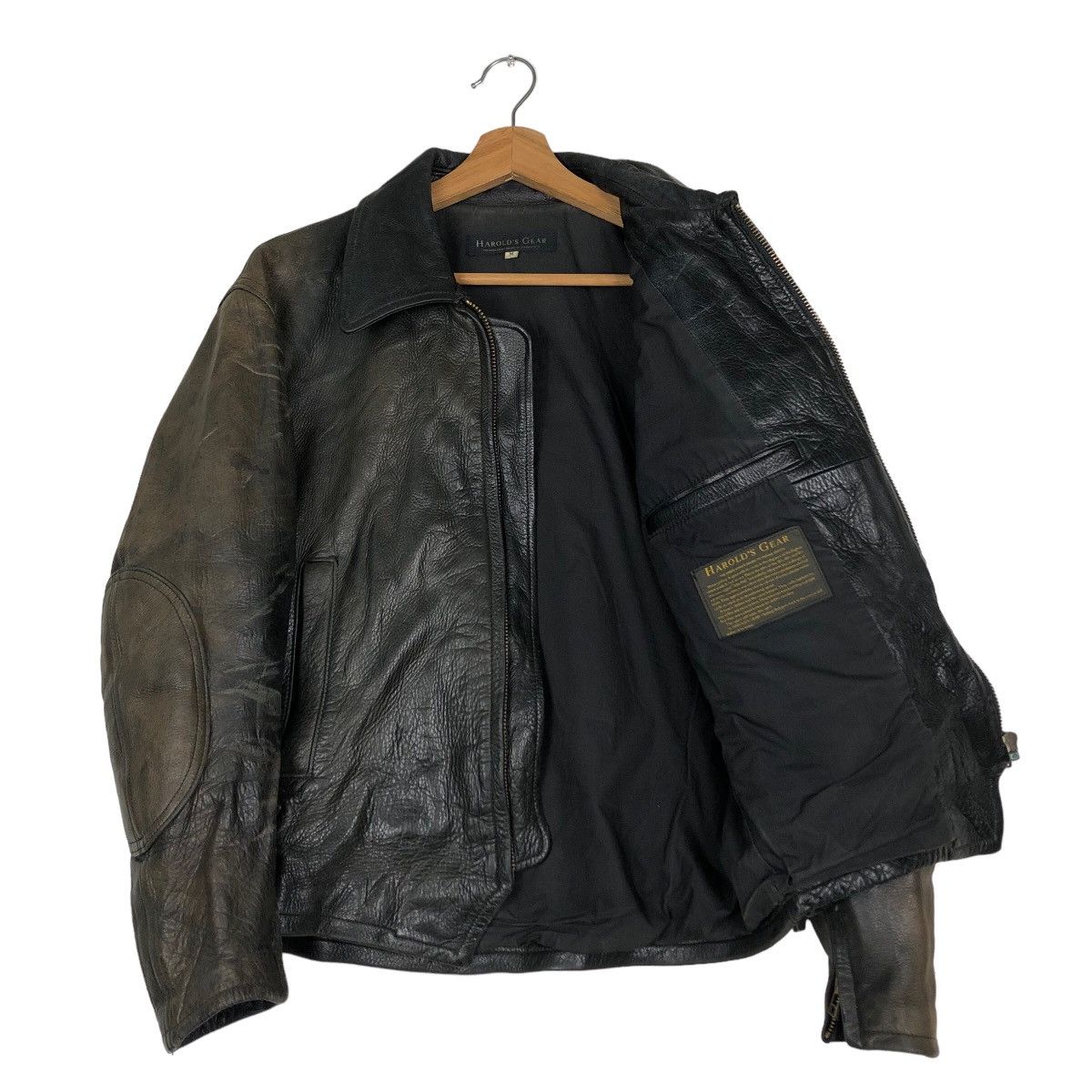 Japanese Brand Vintage Soft Leather Biker Jacket Harold’s Gear IsseyMiyake Size US M / EU 48-50 / 2 - 11 Thumbnail