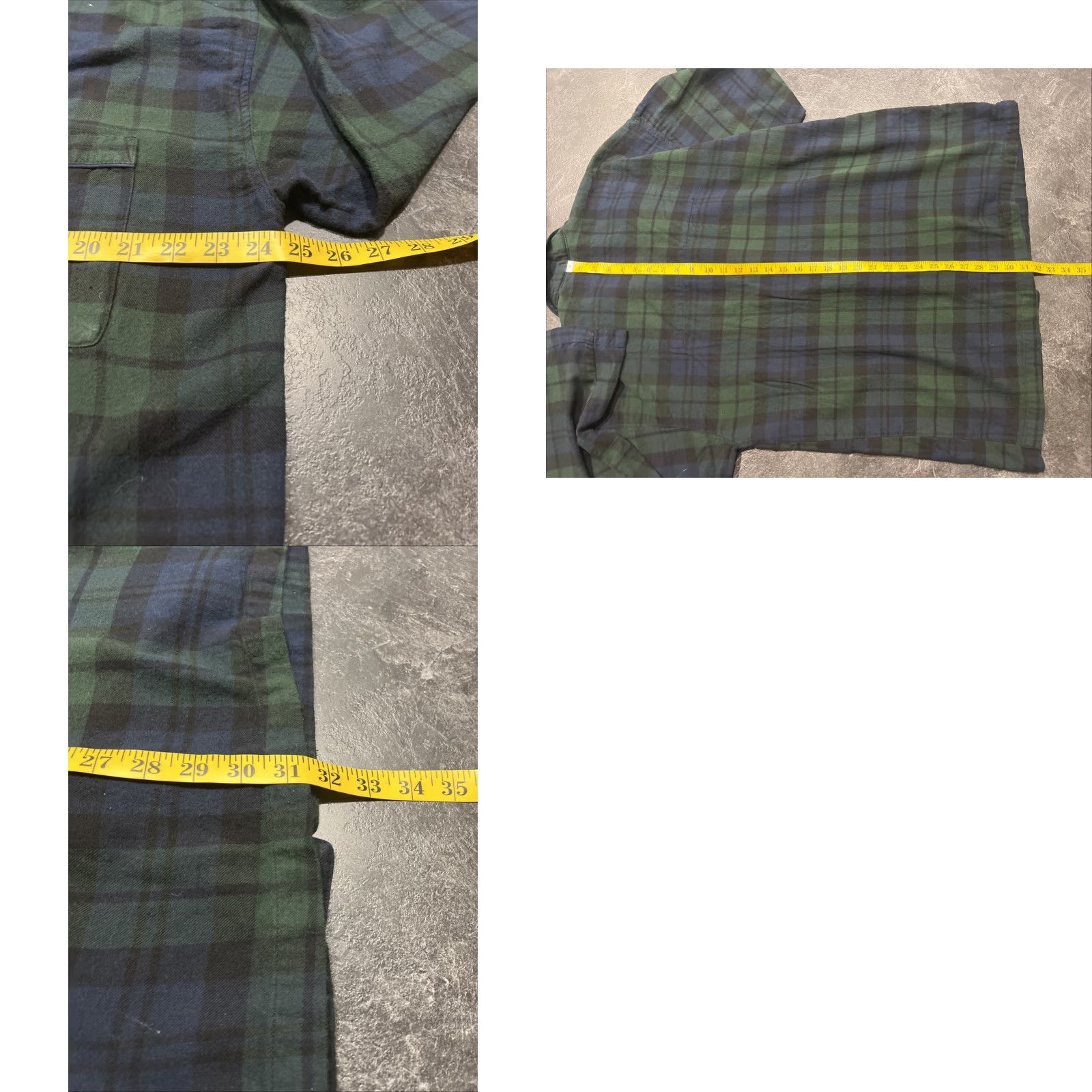 Polo Ralph Lauren Polo Ralph Lauren Pajama Top Shirt Mens XL Blackwatch Plaid Button Up Pocket Pony Size US XL / EU 56 / 4 - 8 Thumbnail