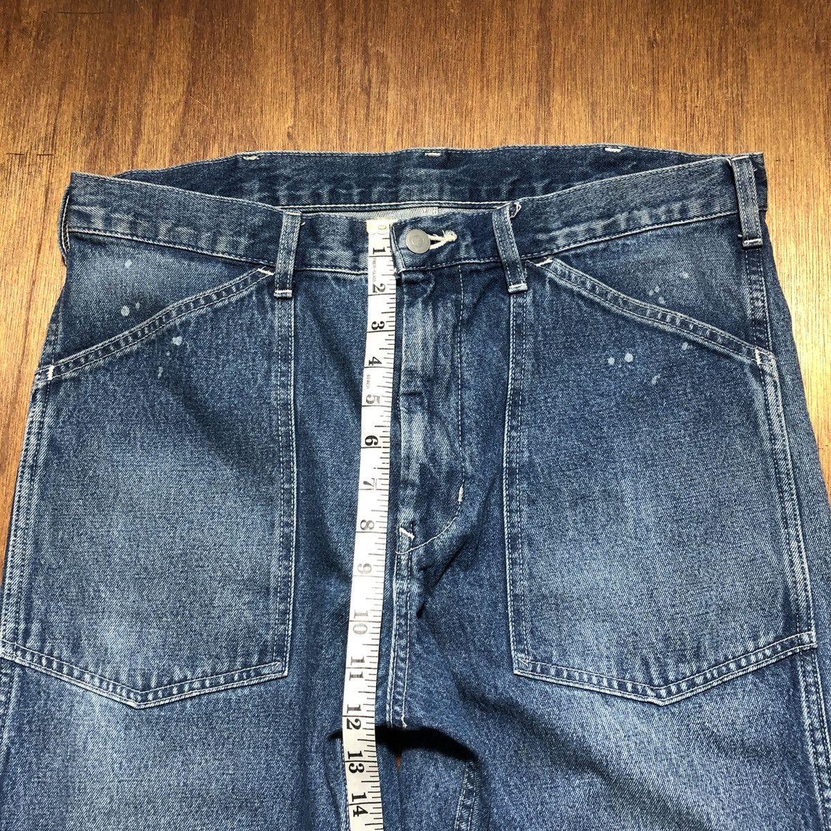 Japanese Brand Vintage Unbrand Denim Size US 35 - 10 Thumbnail