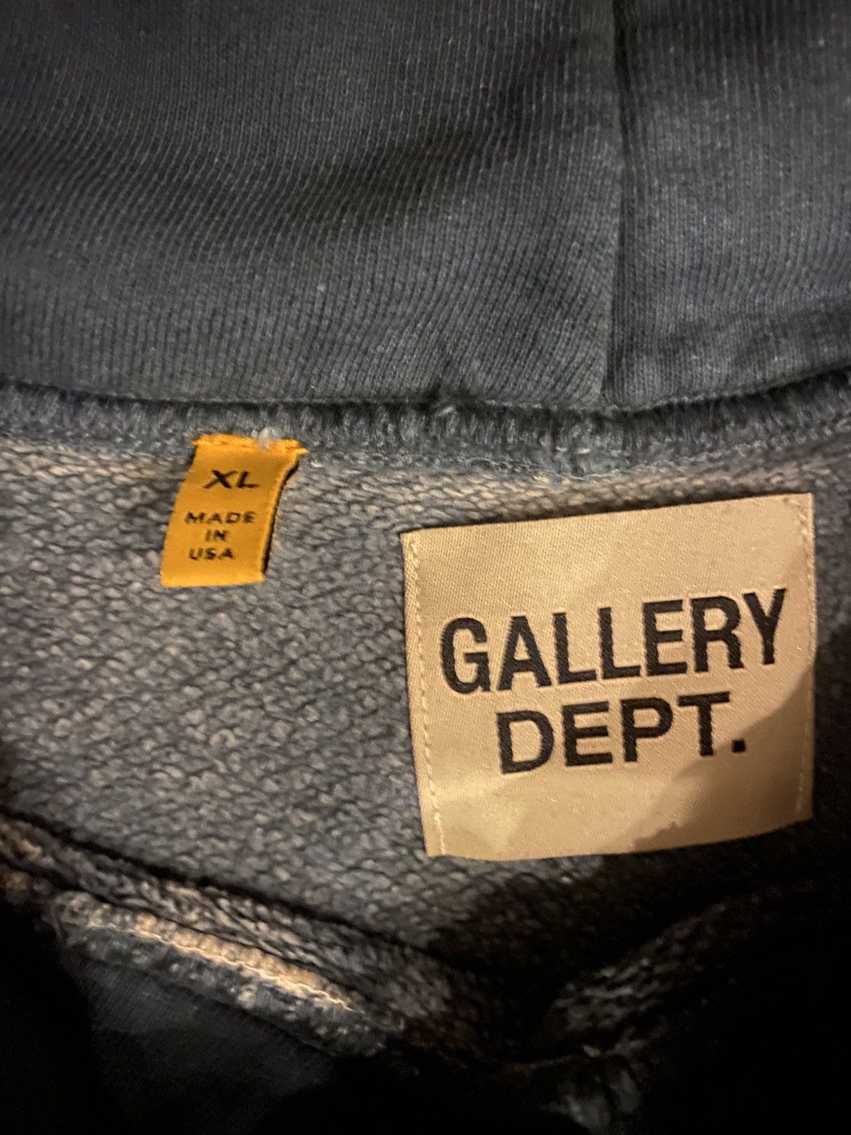 Gallery Dept. Gallery Dept Reversible Terry Cloth Hoodie Size US XL / EU 56 / 4 - 7 Thumbnail