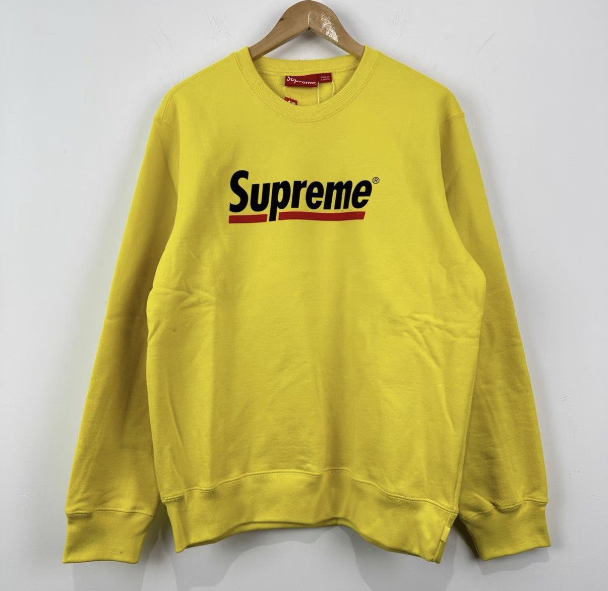 Supreme Supreme Crossed Out Logo Crew Neck Sweatshirt J42 Size US M / EU 48-50 / 2 - 1 Thumbnail