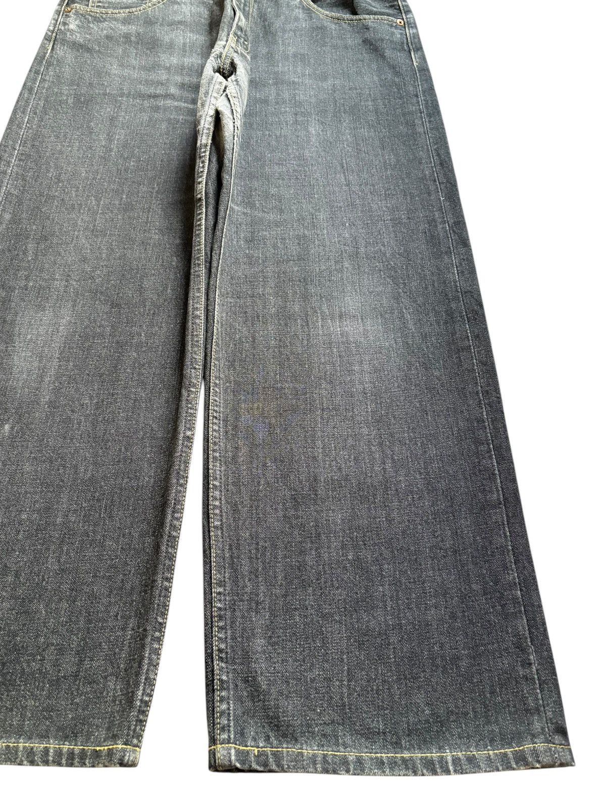 LVC × Levi's × Levi's Vintage Clothing Vintage 90s Levis 503 Black Loose Baggy Jeans Size US 36 / EU 52 - 7 Thumbnail