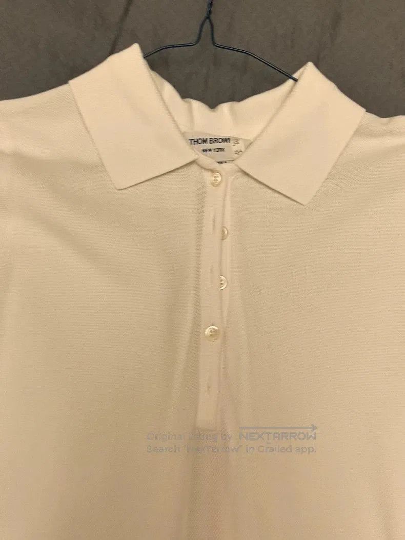 Thom Browne Thom Browne White Polo Dress . Size M / US 6-8 / IT 42-44 - 1 Thumbnail