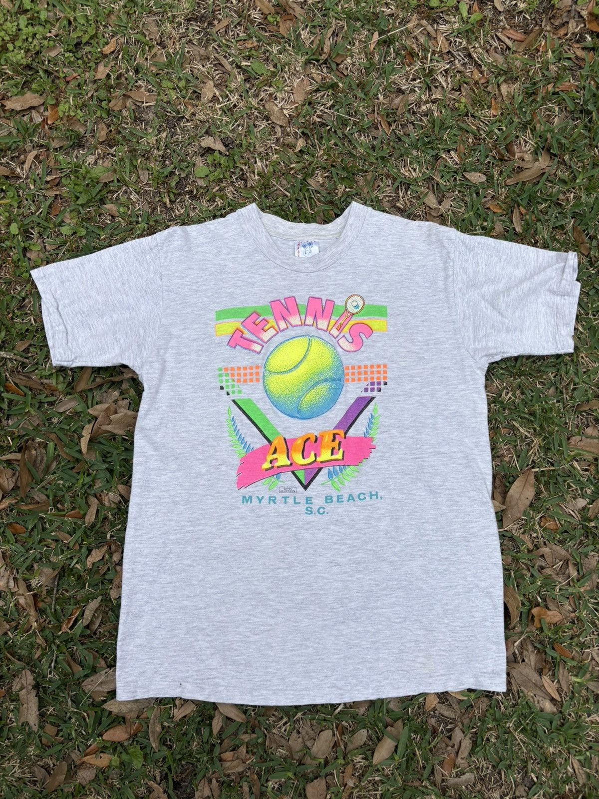 Other Vintage 1990 Tennis Ace tee Size US L / EU 52-54 / 3 - 1 Thumbnail