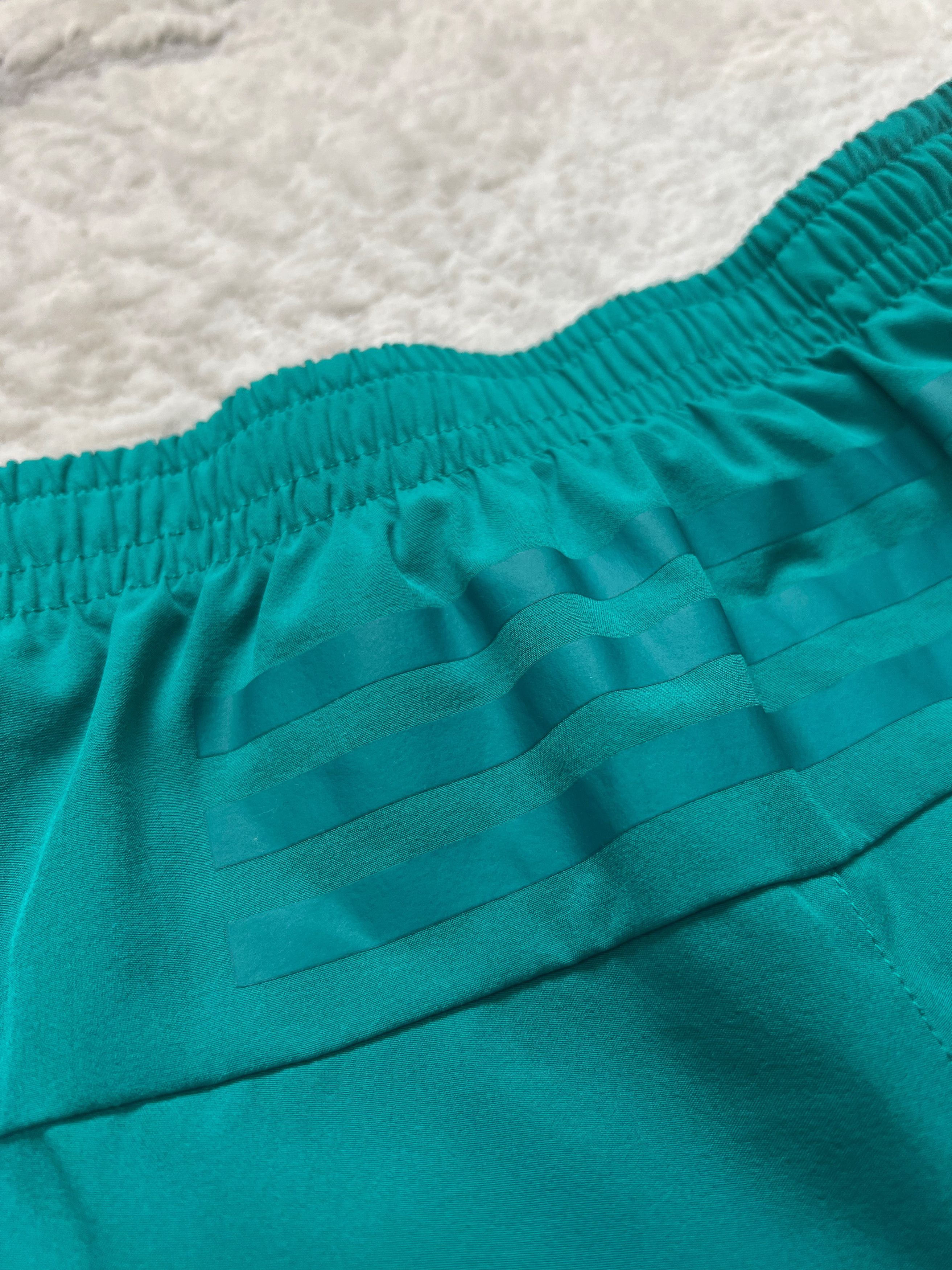Adidas Adidas Supernova Climalite Running Shorts Teal XS Size 25" / US 0 / IT 36 - 8 Thumbnail
