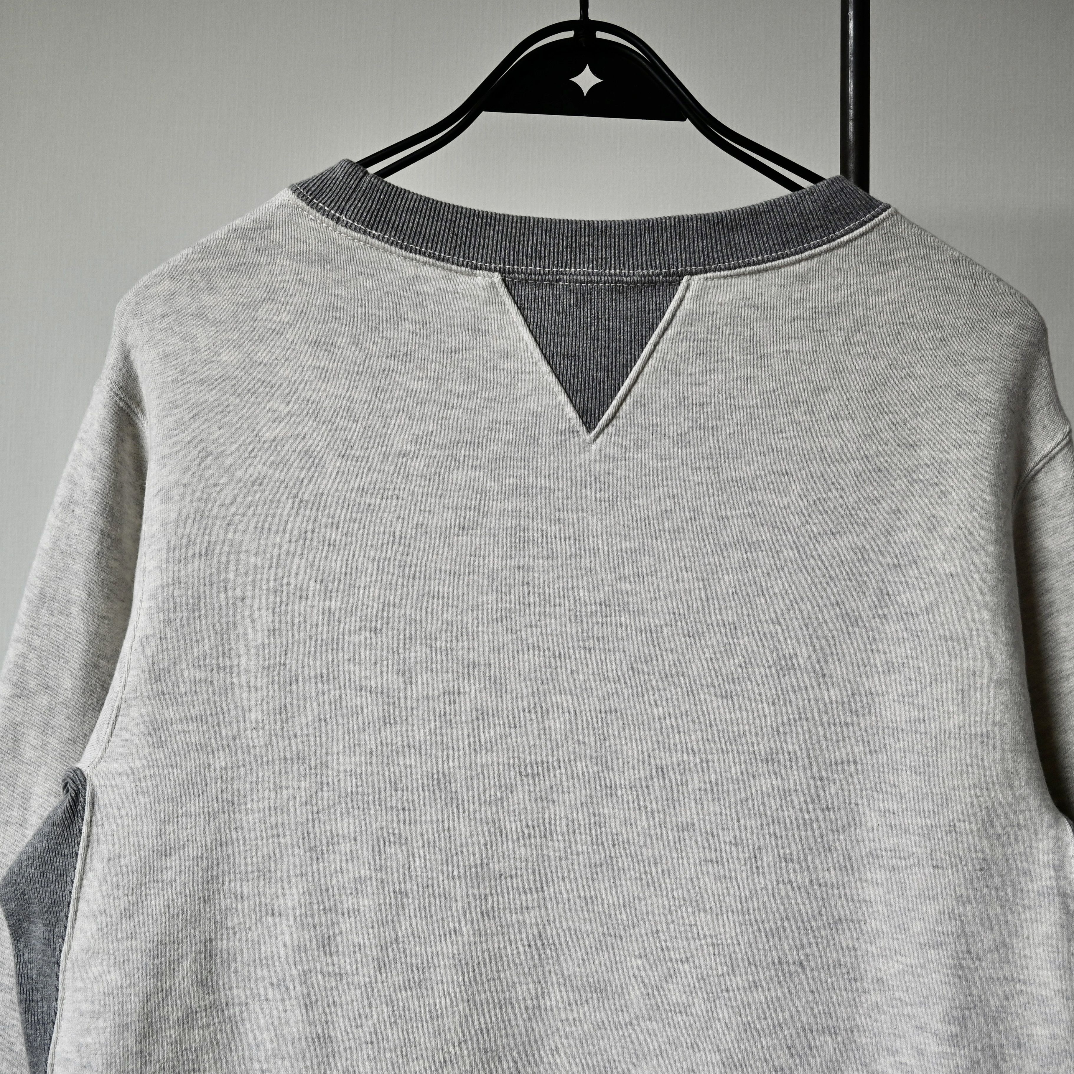 Beams Plus × Loopwheeler Loopwheeler for BEAMS Plus two-tone crewneck sweatshirt Size US L / EU 52-54 / 3 - 3 Thumbnail