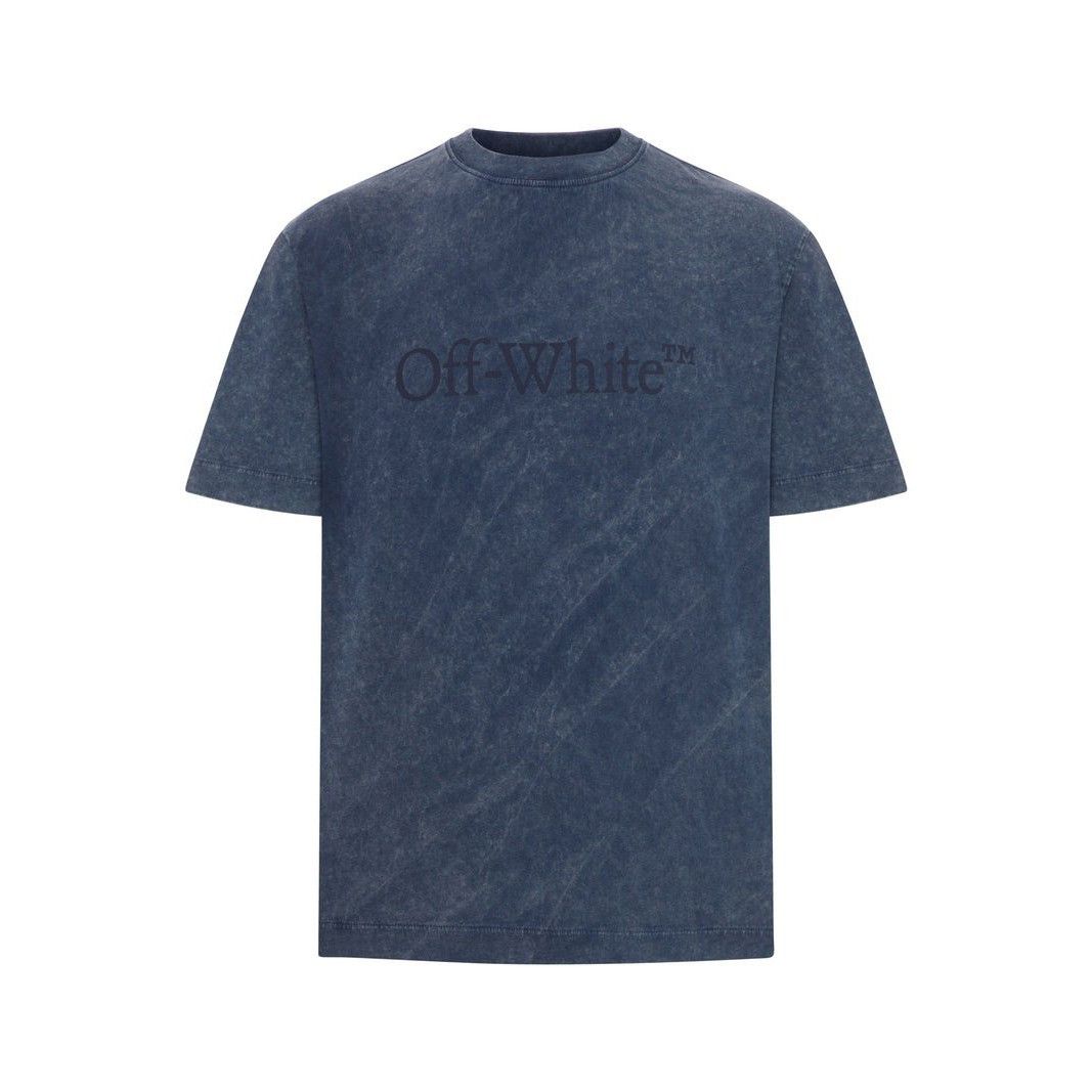 OFF-WHITE Night Sky Blue Oversized T-shirt New & Authentic