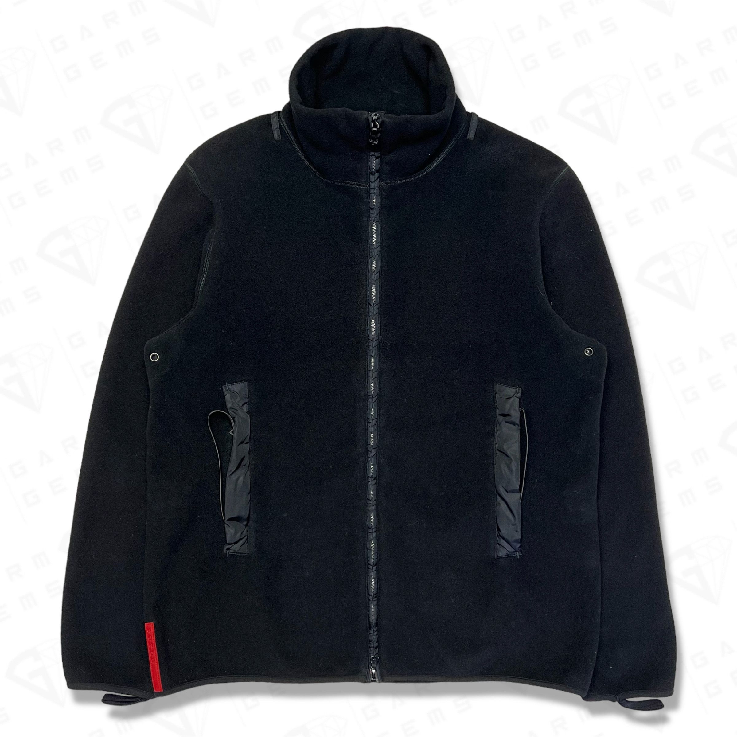 Prada Prada Sport Zip Up Fleece Size US L / EU 52-54 / 3 - 1 Thumbnail