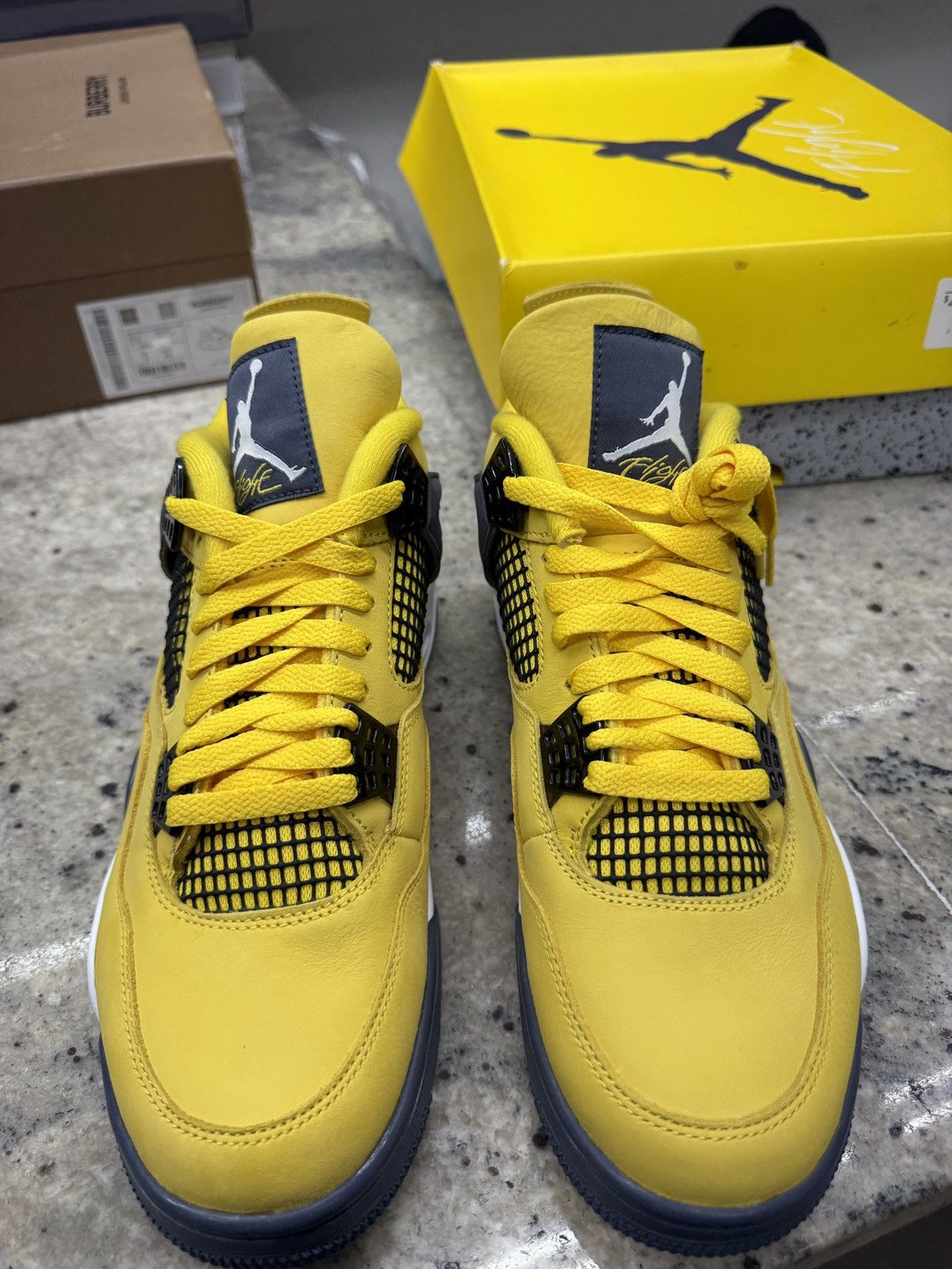 Jordan Brand Air Jordan 4 Retro Lighting’s Size US 9.5 / EU 42-43 - 3 Thumbnail