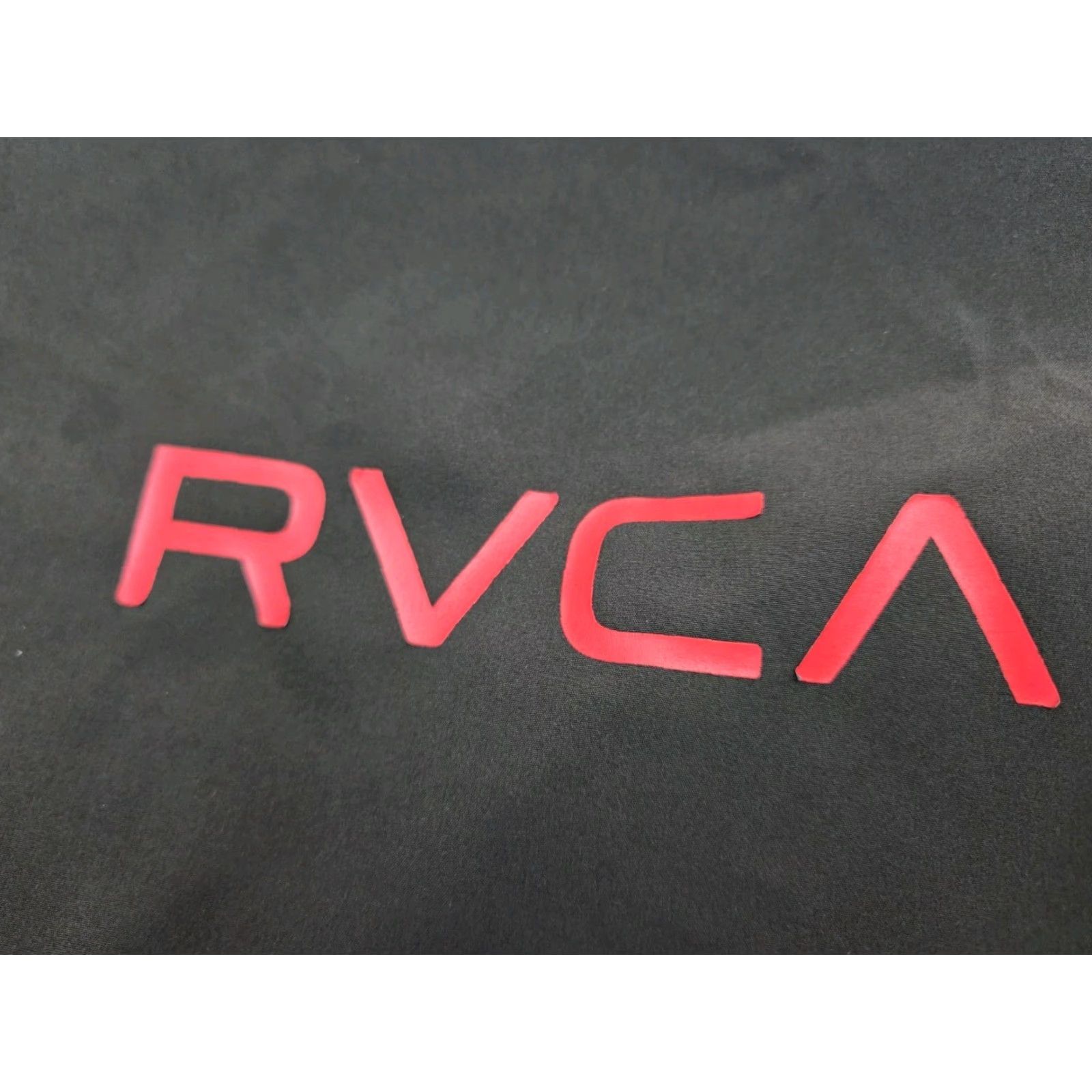 RVCA RVCA Board Shorts Black/Red 34 Surfer 4 Way Stretch Side Pocket Zip Mens Bottom Beach Band Swimwear Size US 34 / EU 50 - 7 Thumbnail