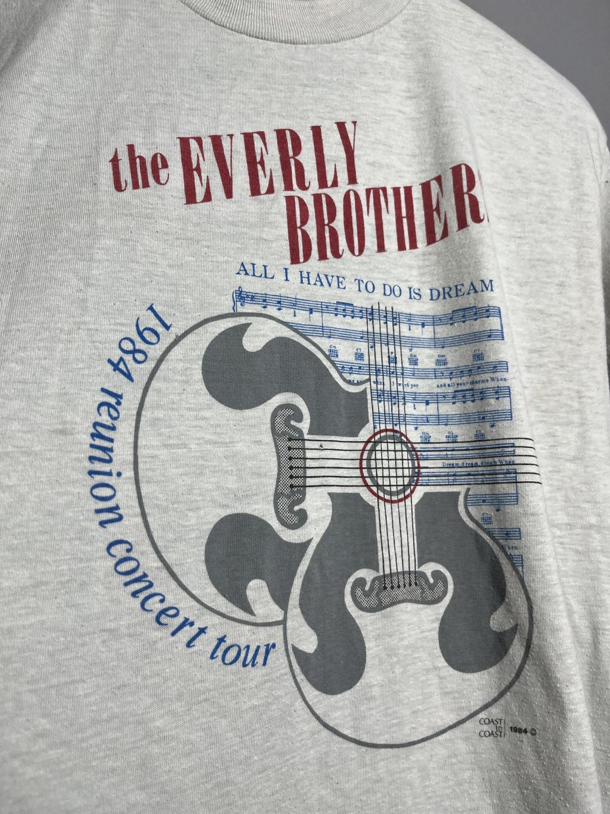 Band Tees the everly brothers 1984 all i have to do is dream shirt Size US M / EU 48-50 / 2 - 4 Thumbnail
