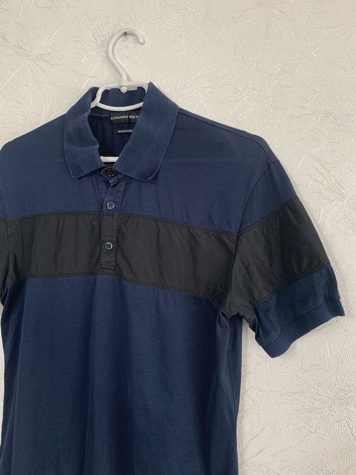Alexander McQueen × McQ Alexander McQueen Alexander McQueen Men’s Nylon Polo Shirt Made in Italy Size US S / EU 44-46 / 1 - 2 Thumbnail