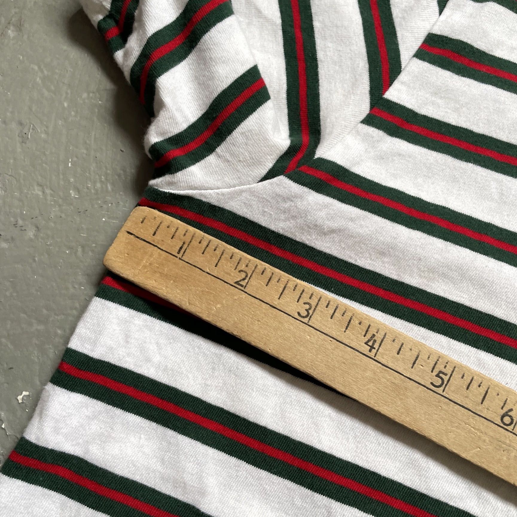 Carhartt Wip Carhartt WIP Oakland T-Shirt Border Stripe Surf Skate Street L Unisex Adults Multicolor Striped 90s Christmas Theme Mens Women Boys Girls Size US L / EU 52-54 / 3 - 2 Thumbnail